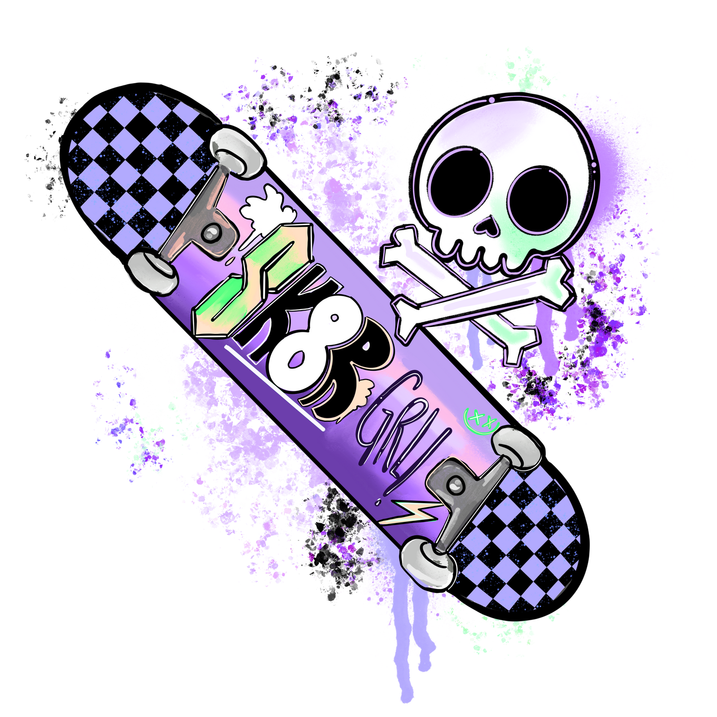SK8R GRL SUB PURPLE