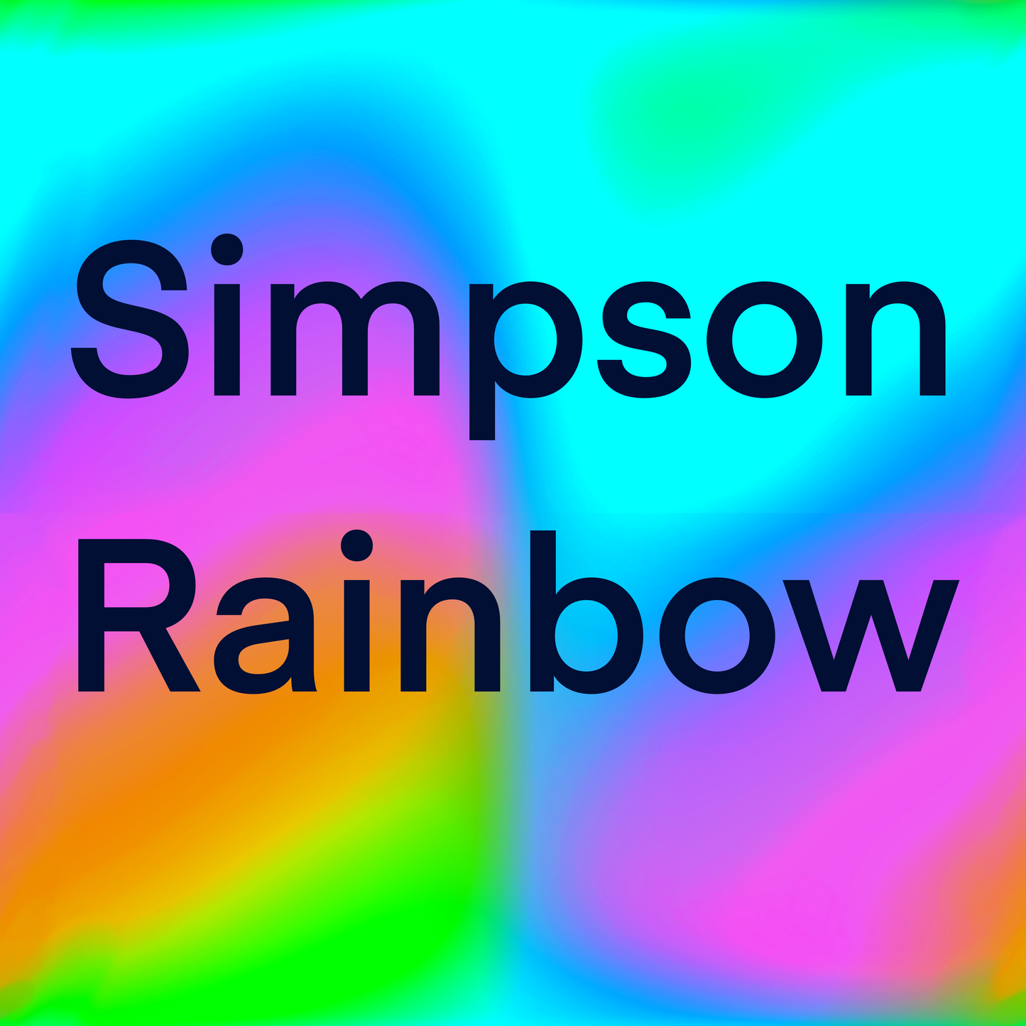 VIP- Simpson rainbow
