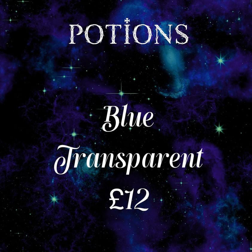 Potions Blue transparent