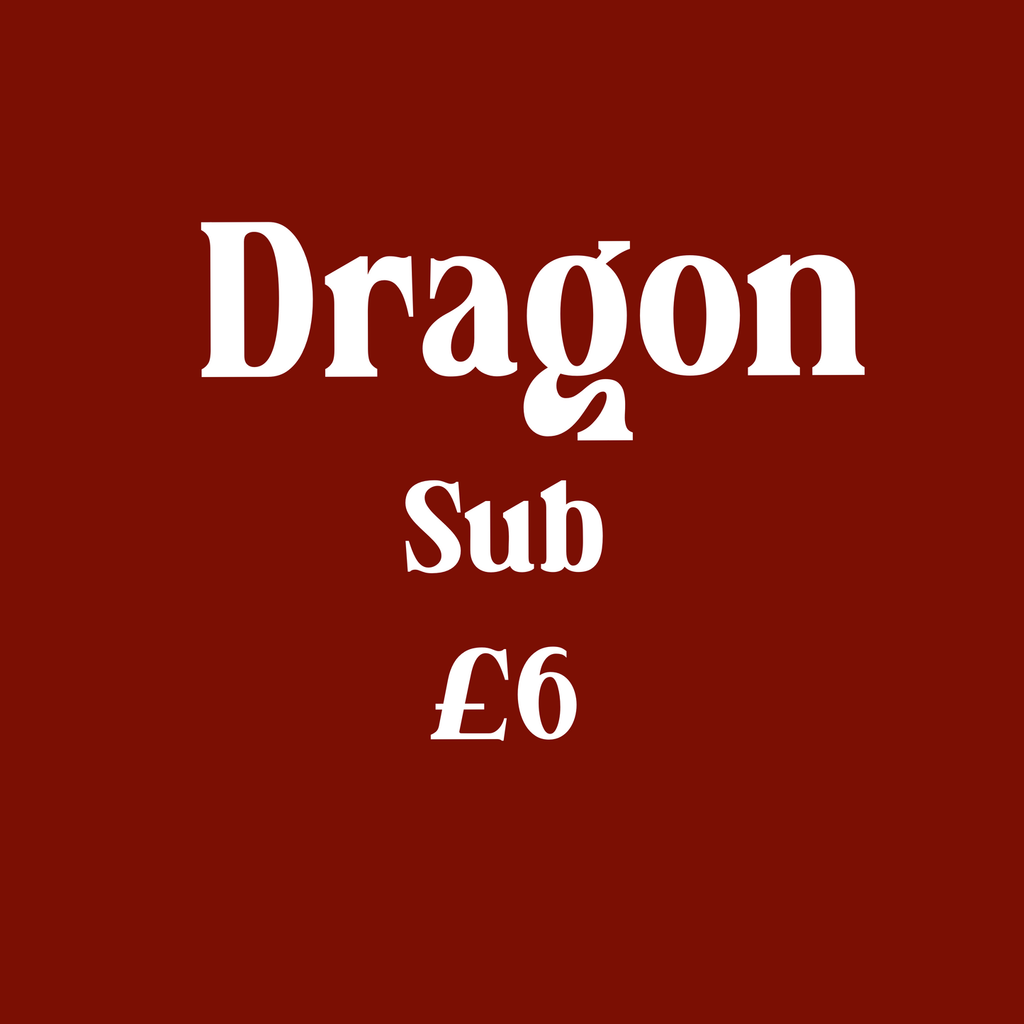 Dragon sub