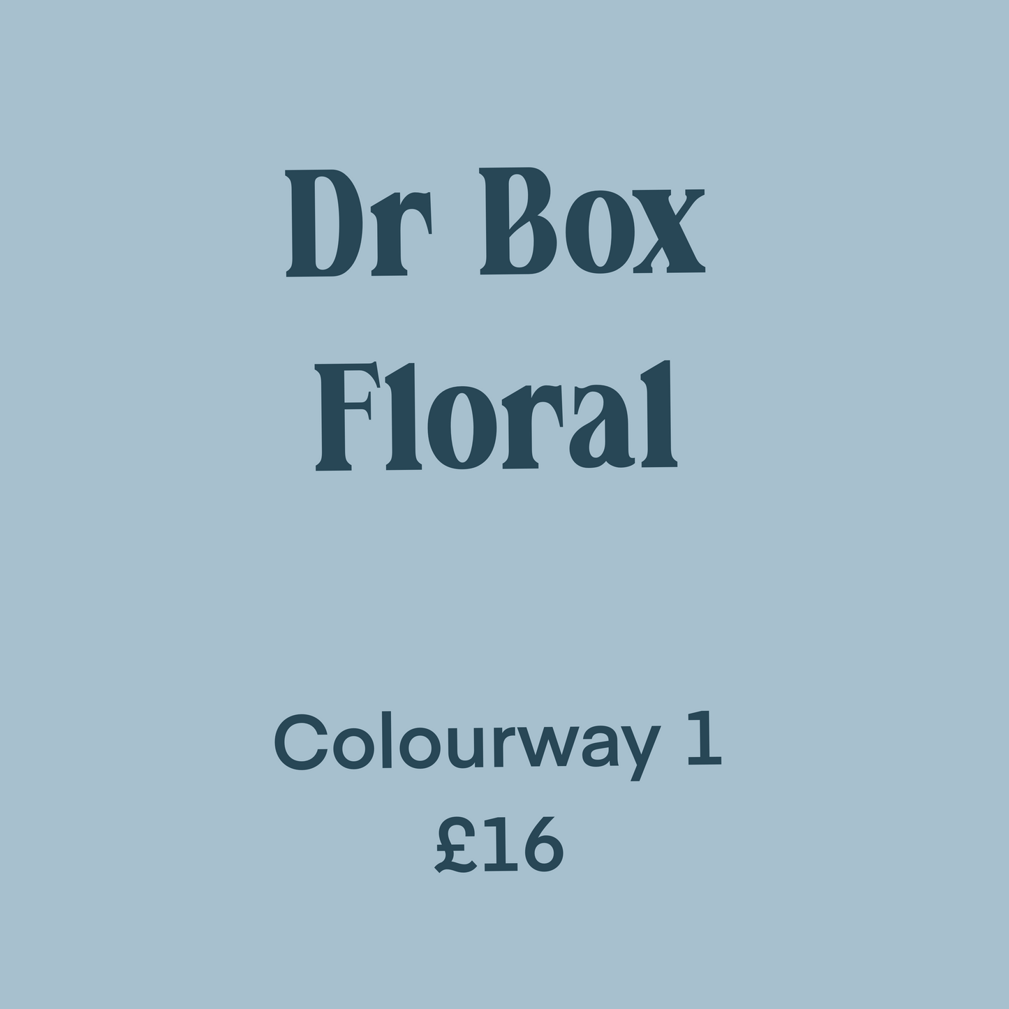 Dr box floral 1