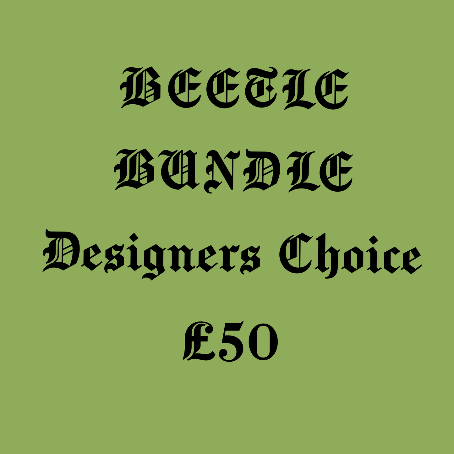 Beetle Bundle