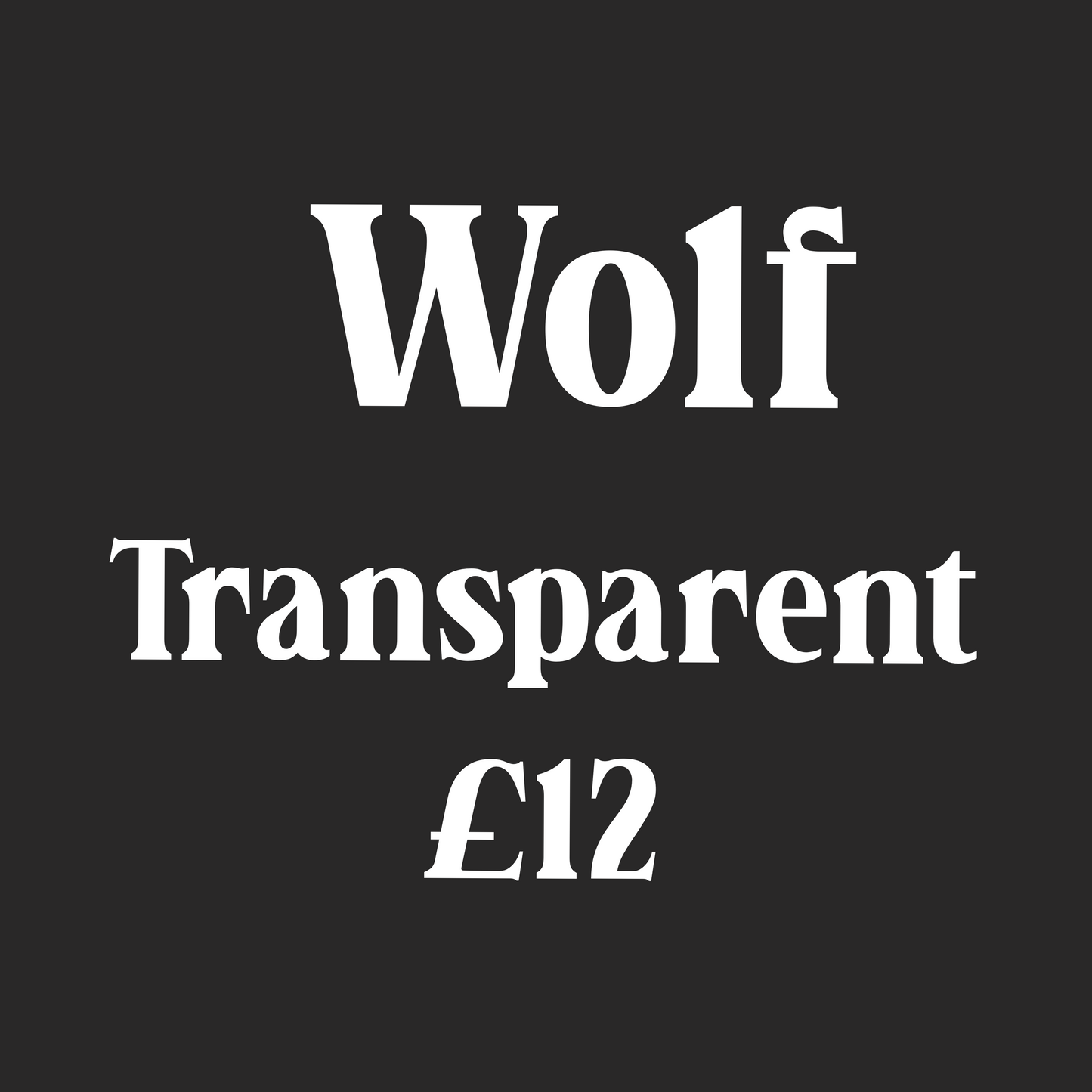 WOLF Transparent