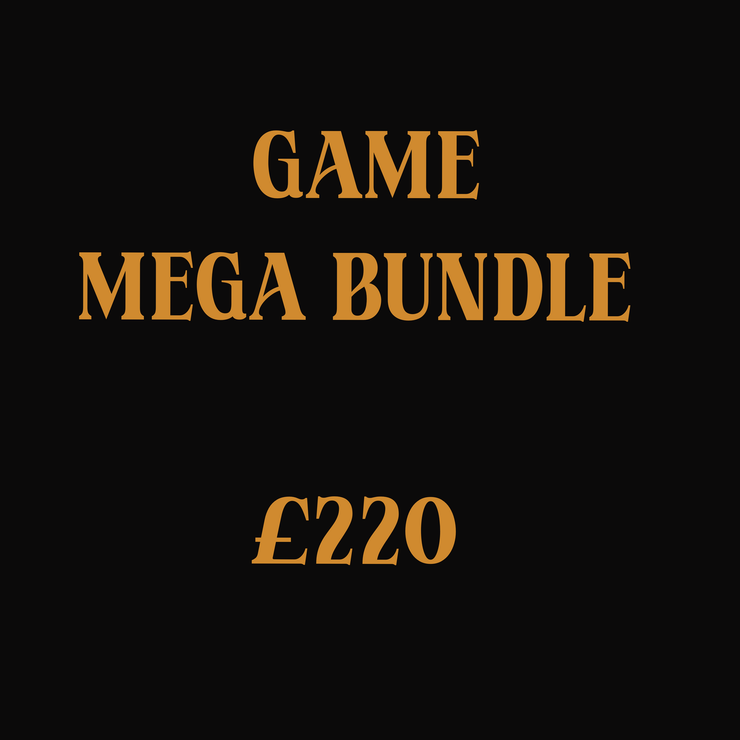 Game Mega bundle