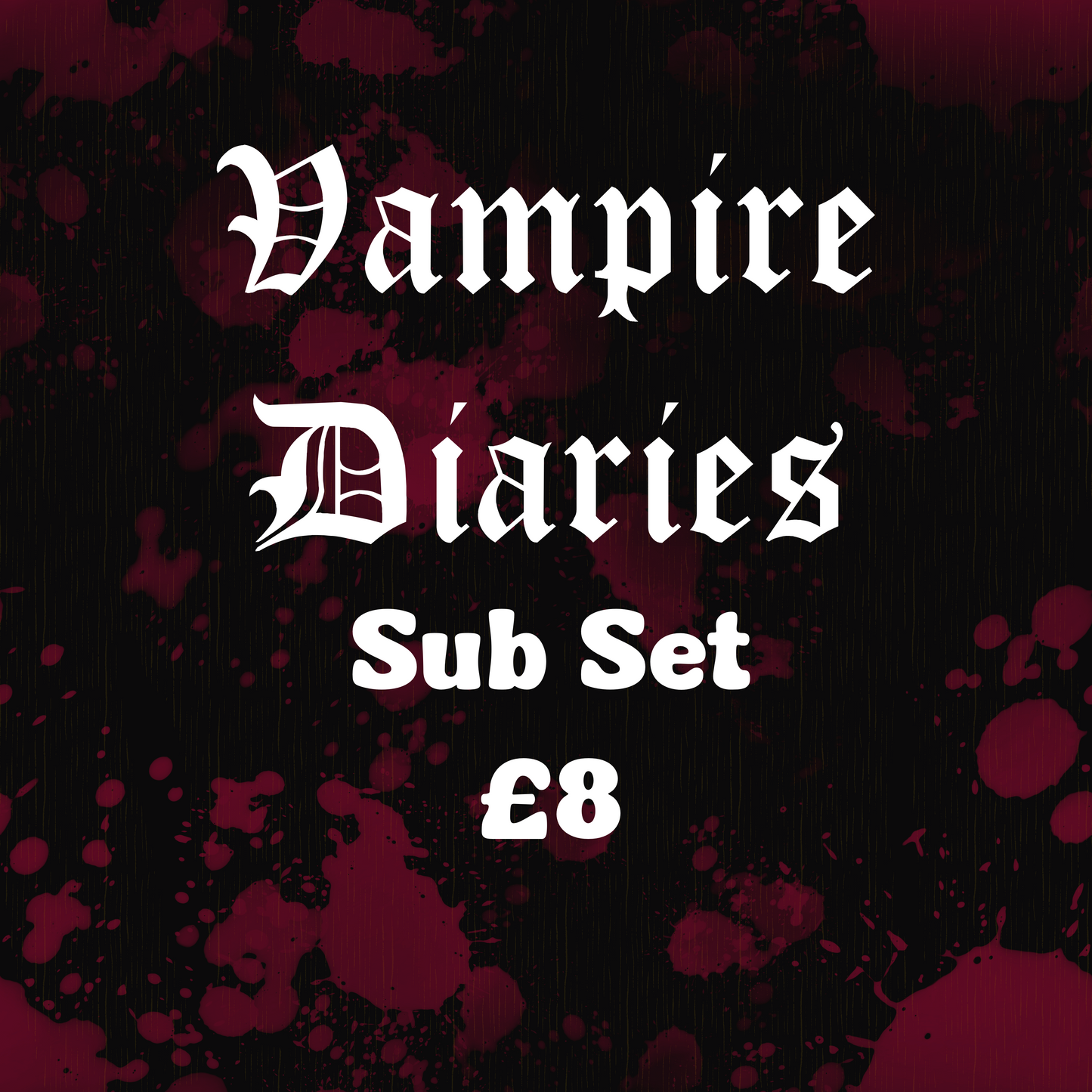 Diaries inspired sub set