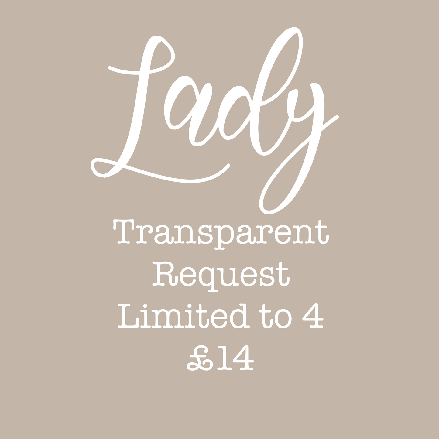 Lady Transparent