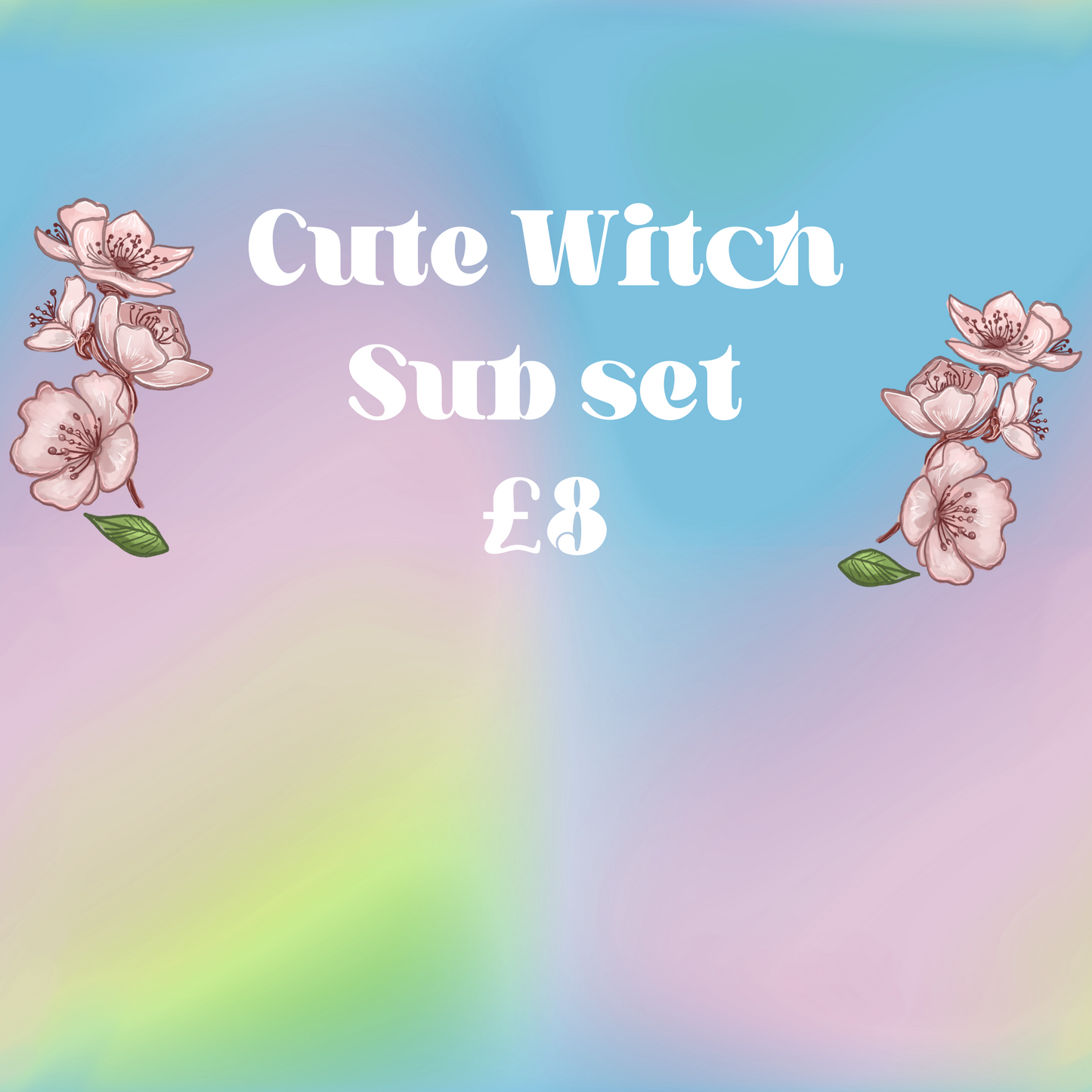 Cute Witch Sub Set