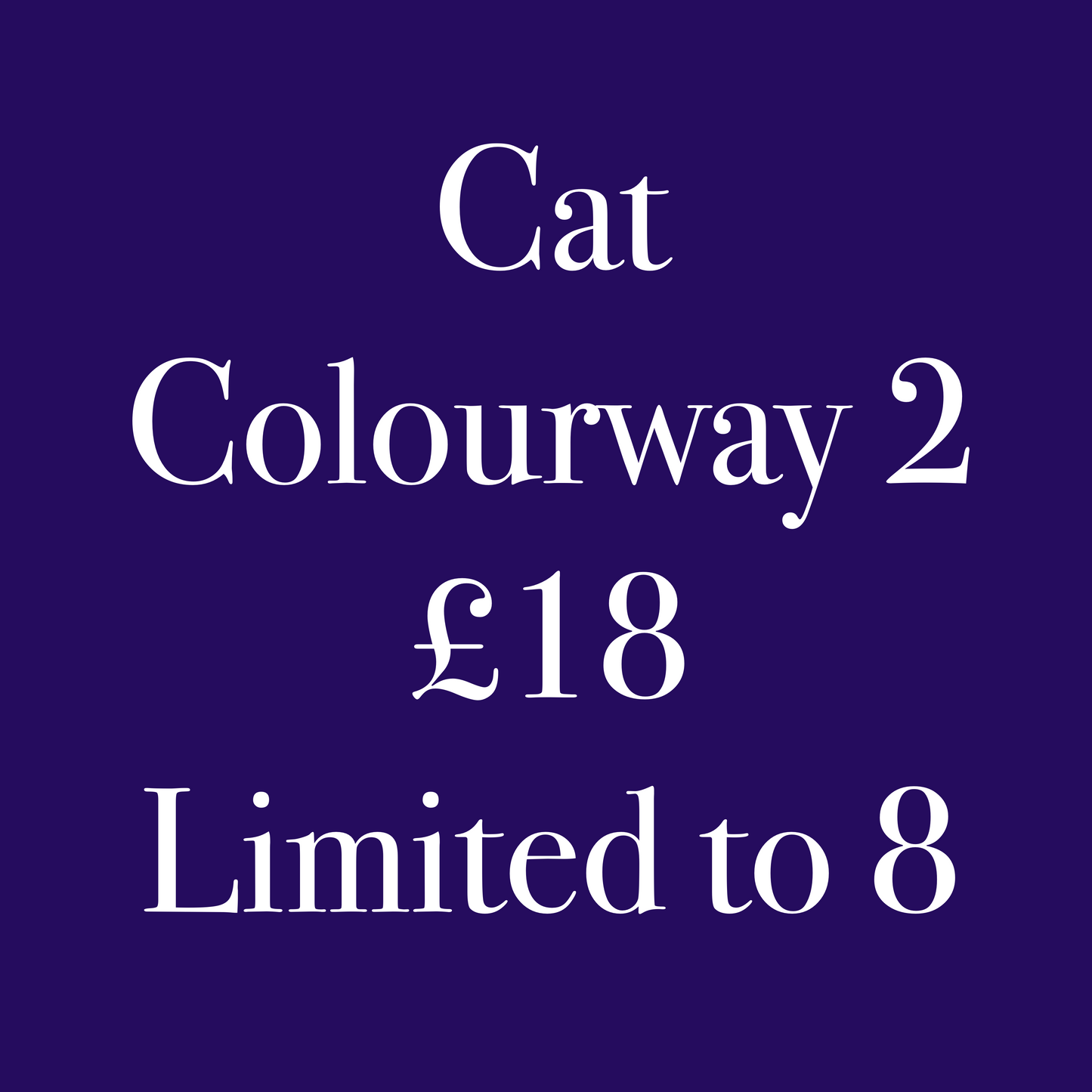 Cat Colourway 2