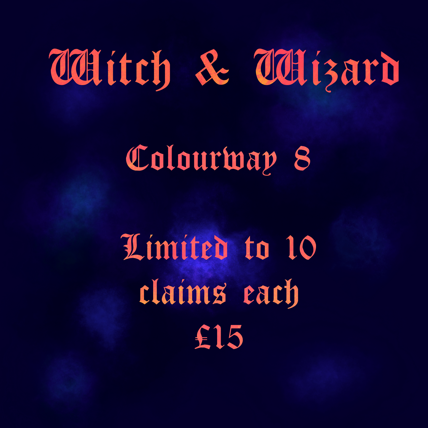 Witch & Wizard Colourway 8