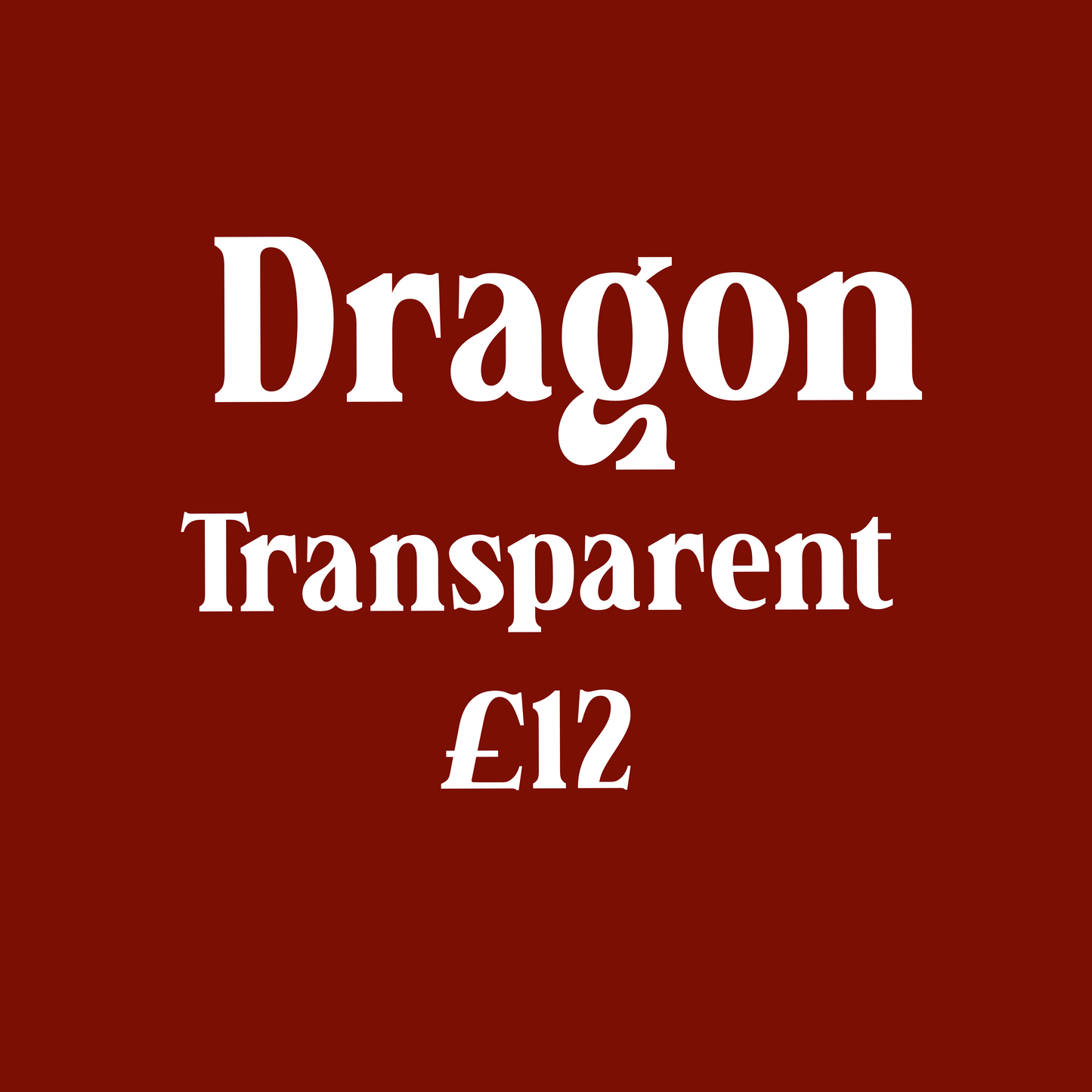 Dragon Transparent