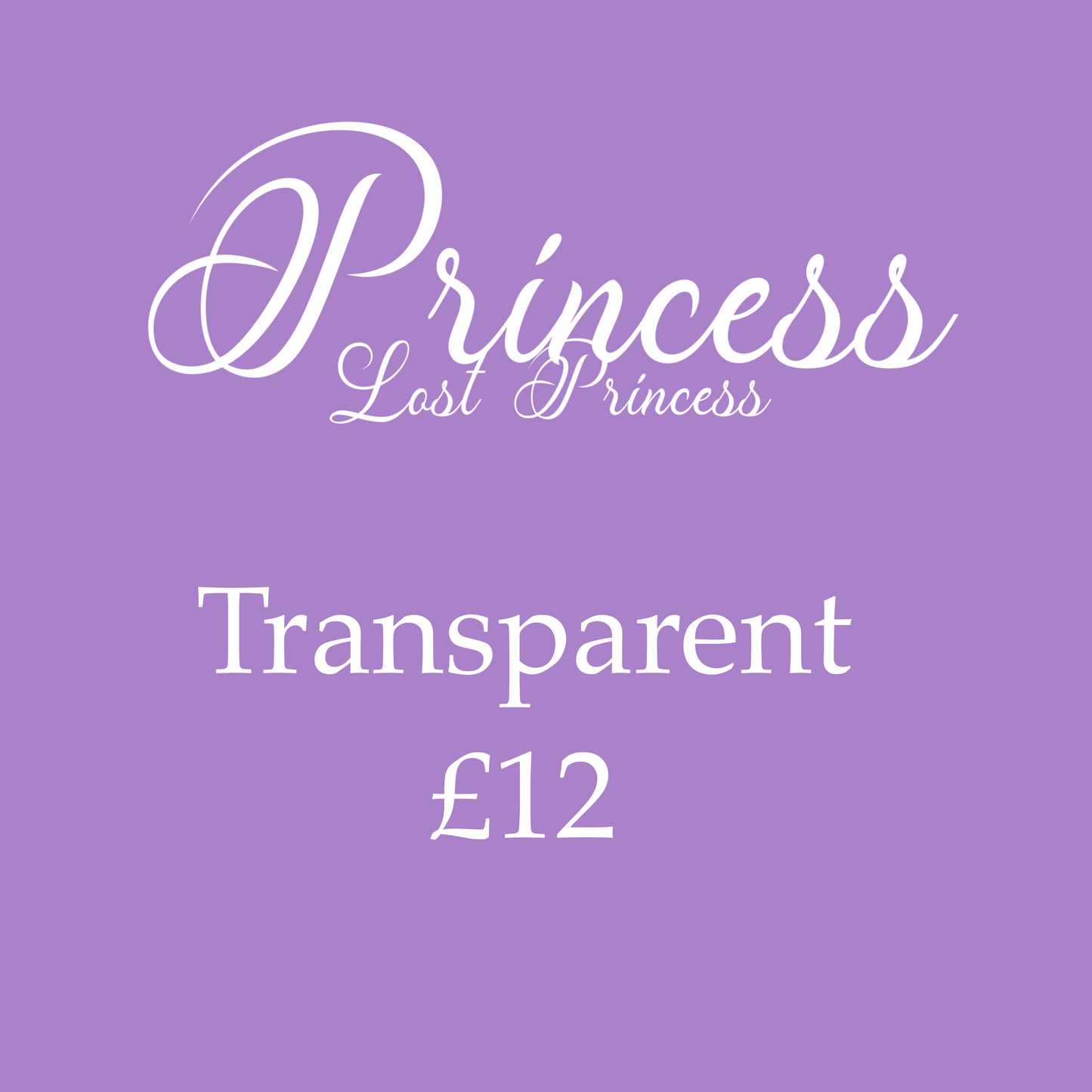Lost Princess Transparent