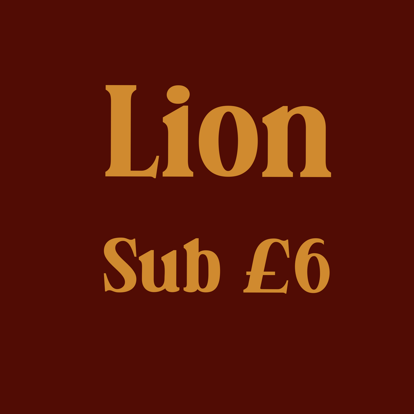 Lion sub