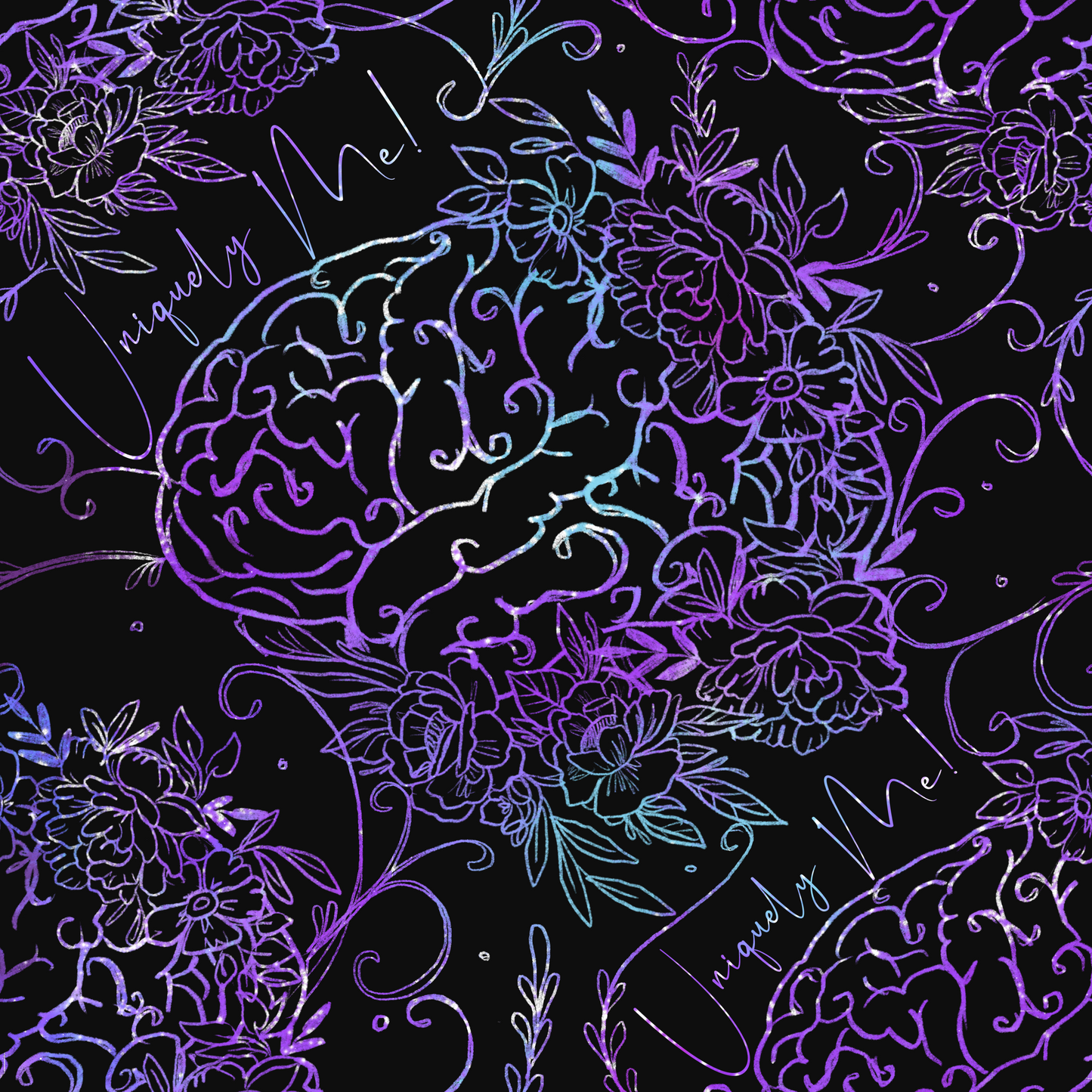 Uniquely Me Lace Purple