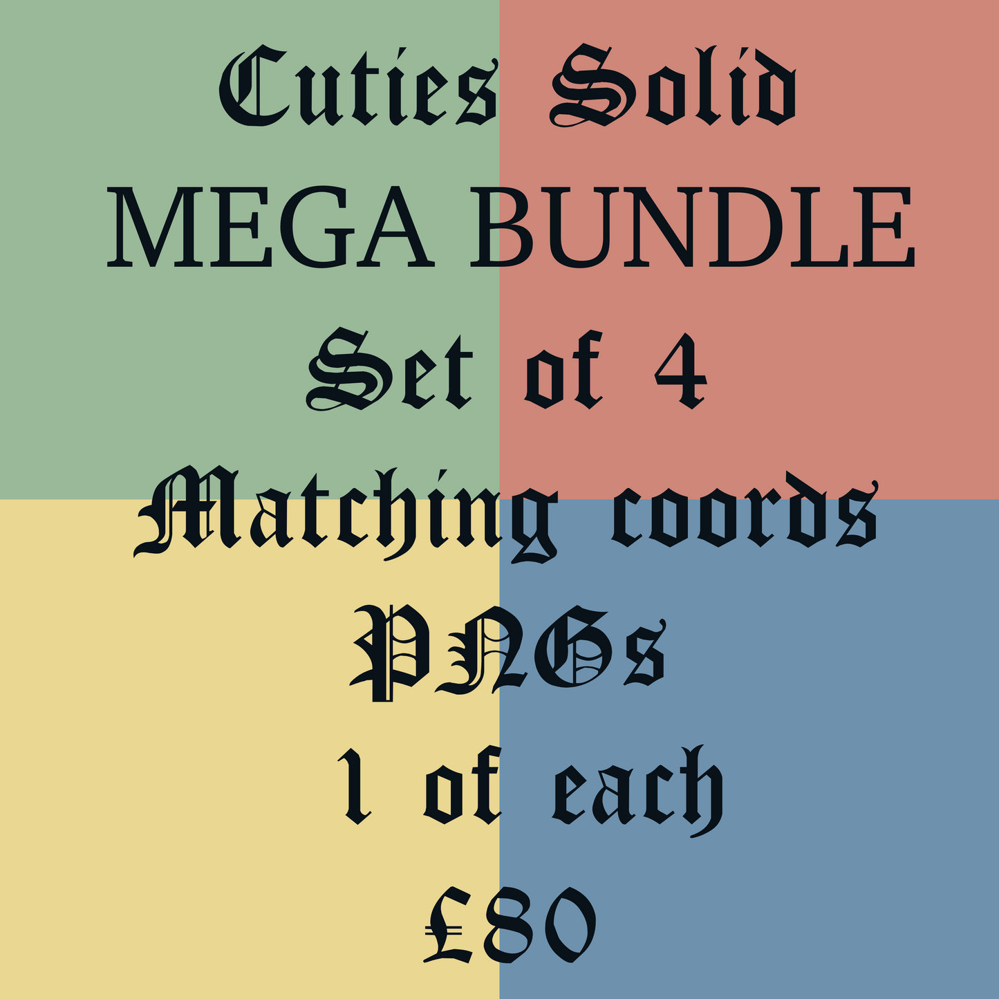 Cutie Solid MEGA BUNDLE