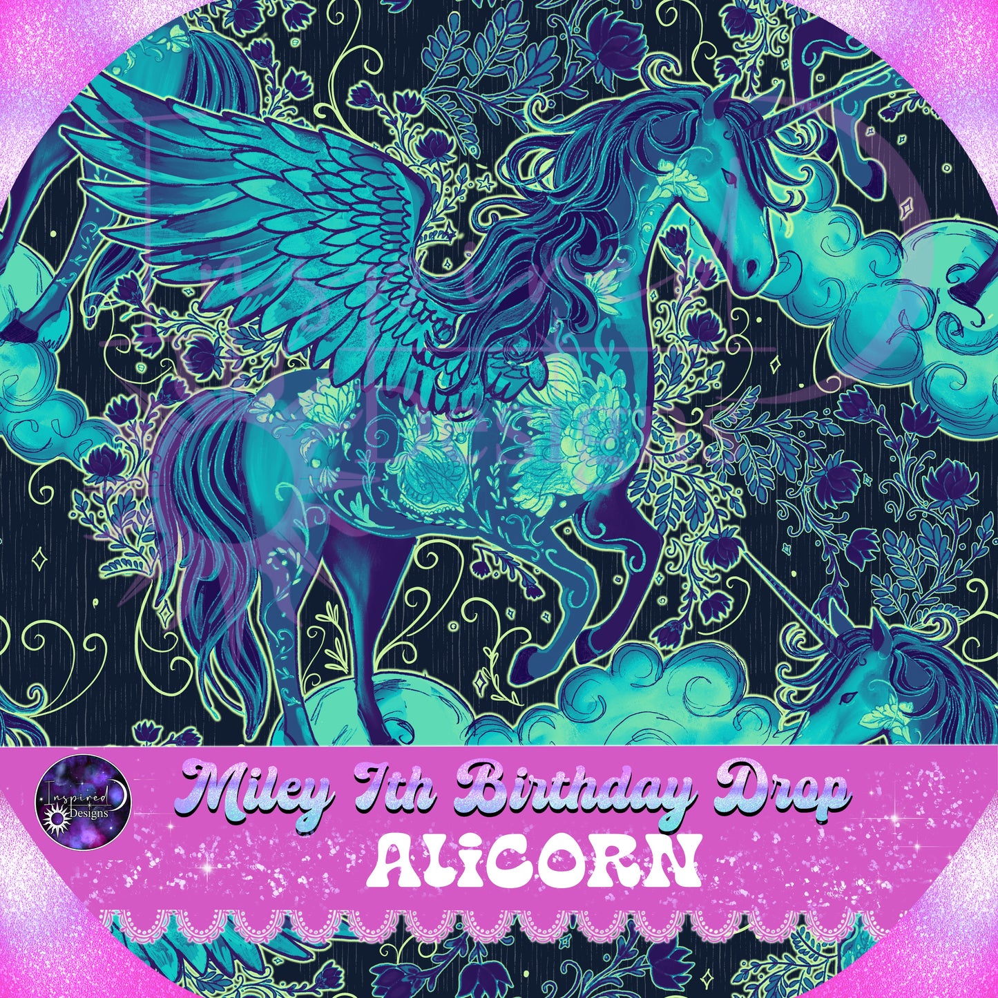 Miley's 7th Birthday - Alicorn