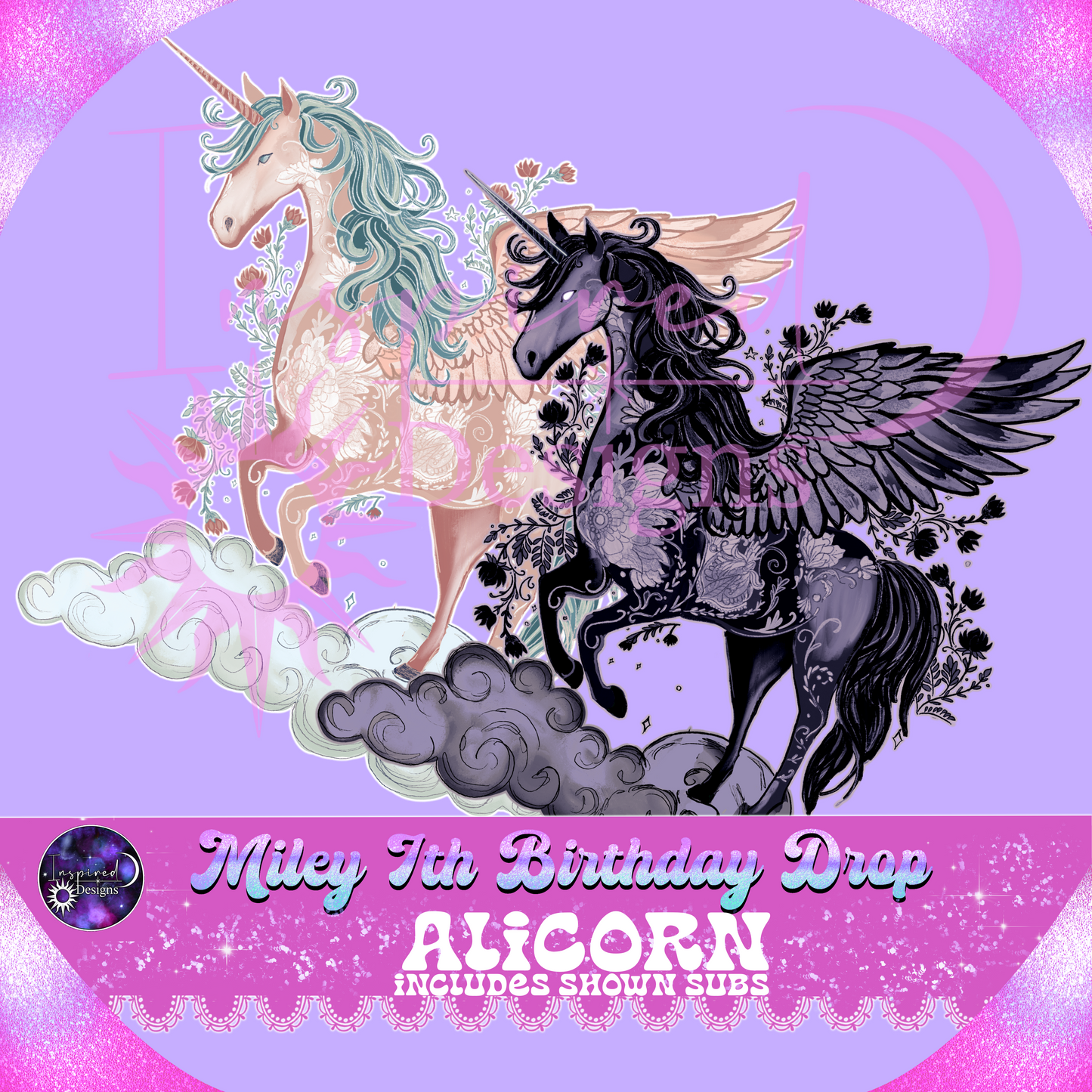 Miley's 7th Birthday - Alicorn