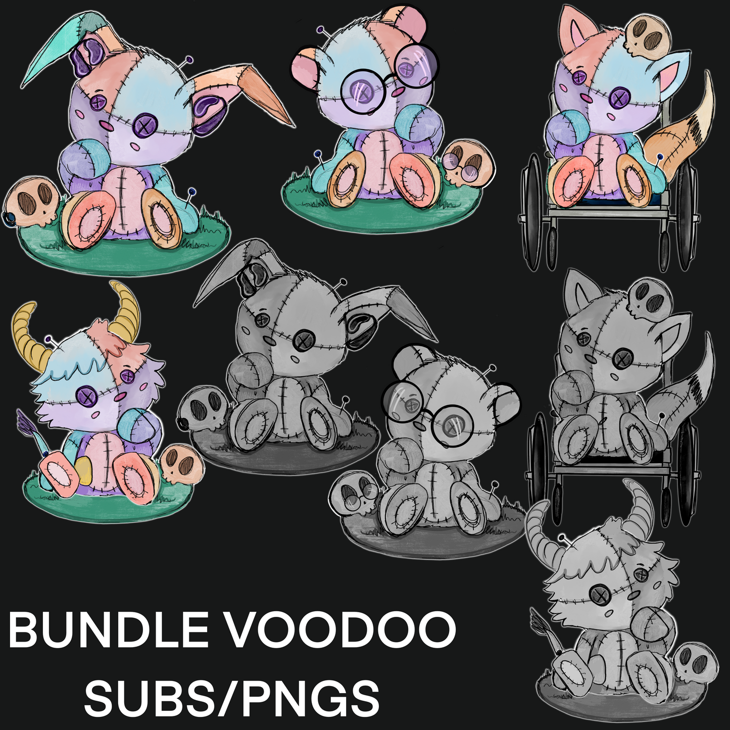 BUNDLE VOODOO PNGS