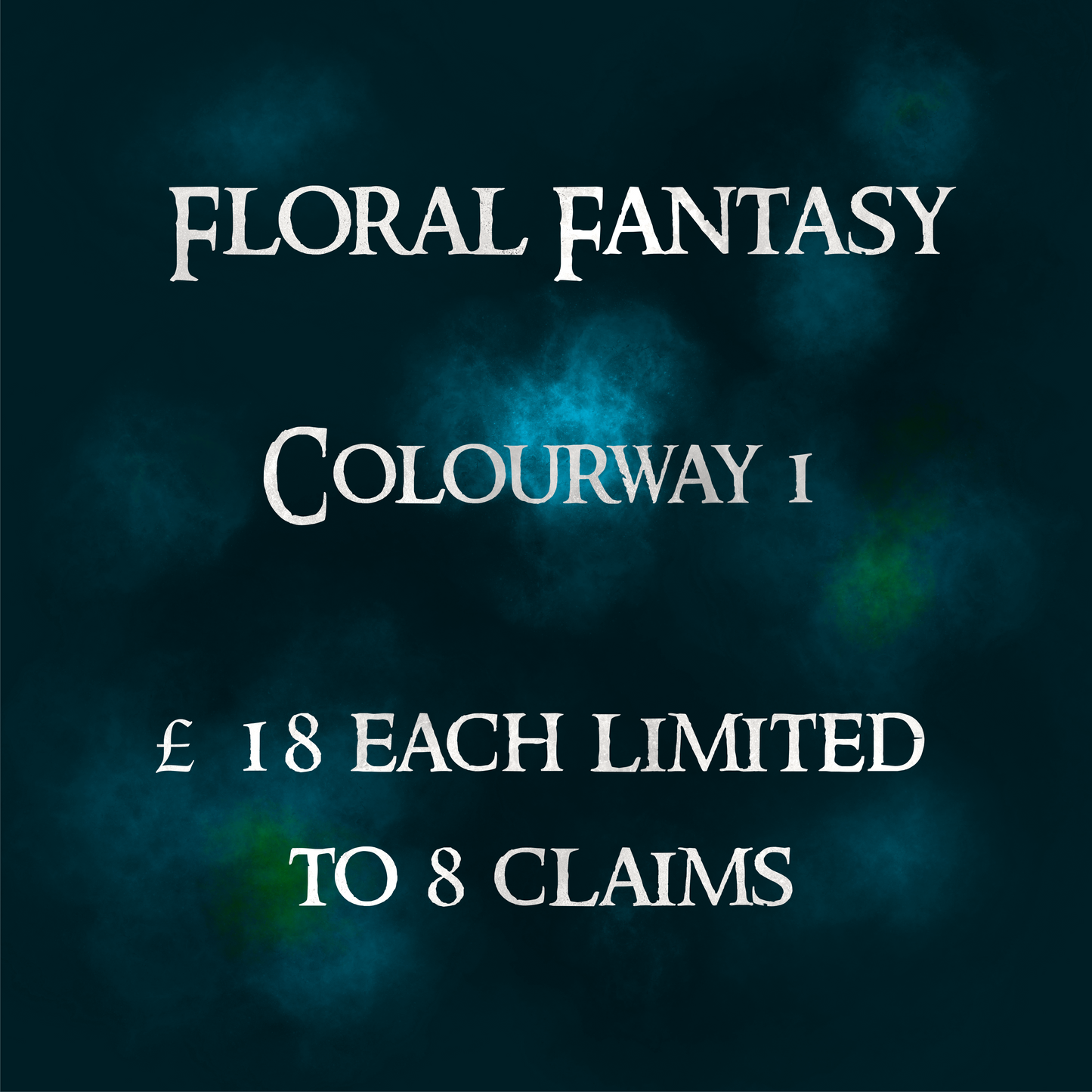 Floral Fantasy Colourway 1