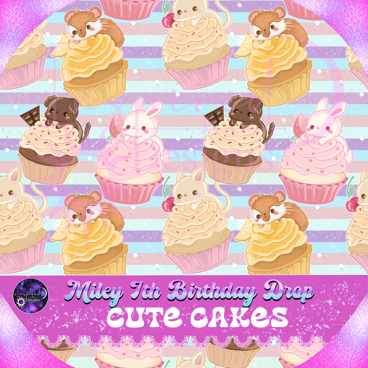 Miley's 7th Birthday - Cute Cakes