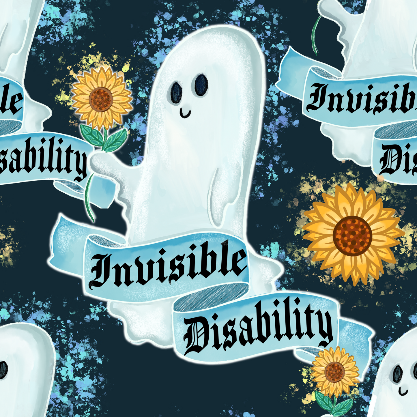 Invisible Disability- Teal