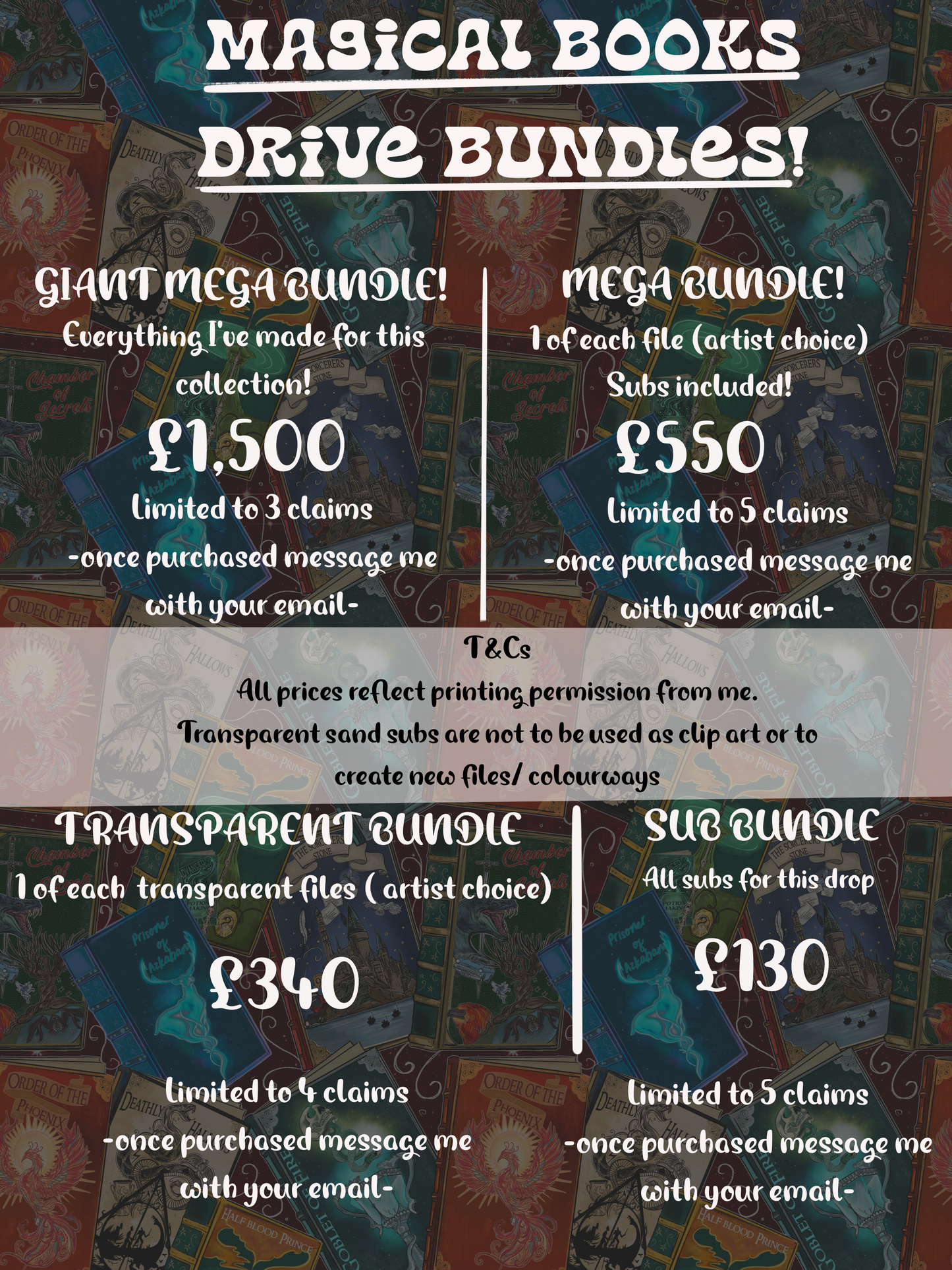 Magical Books Drive Bundles