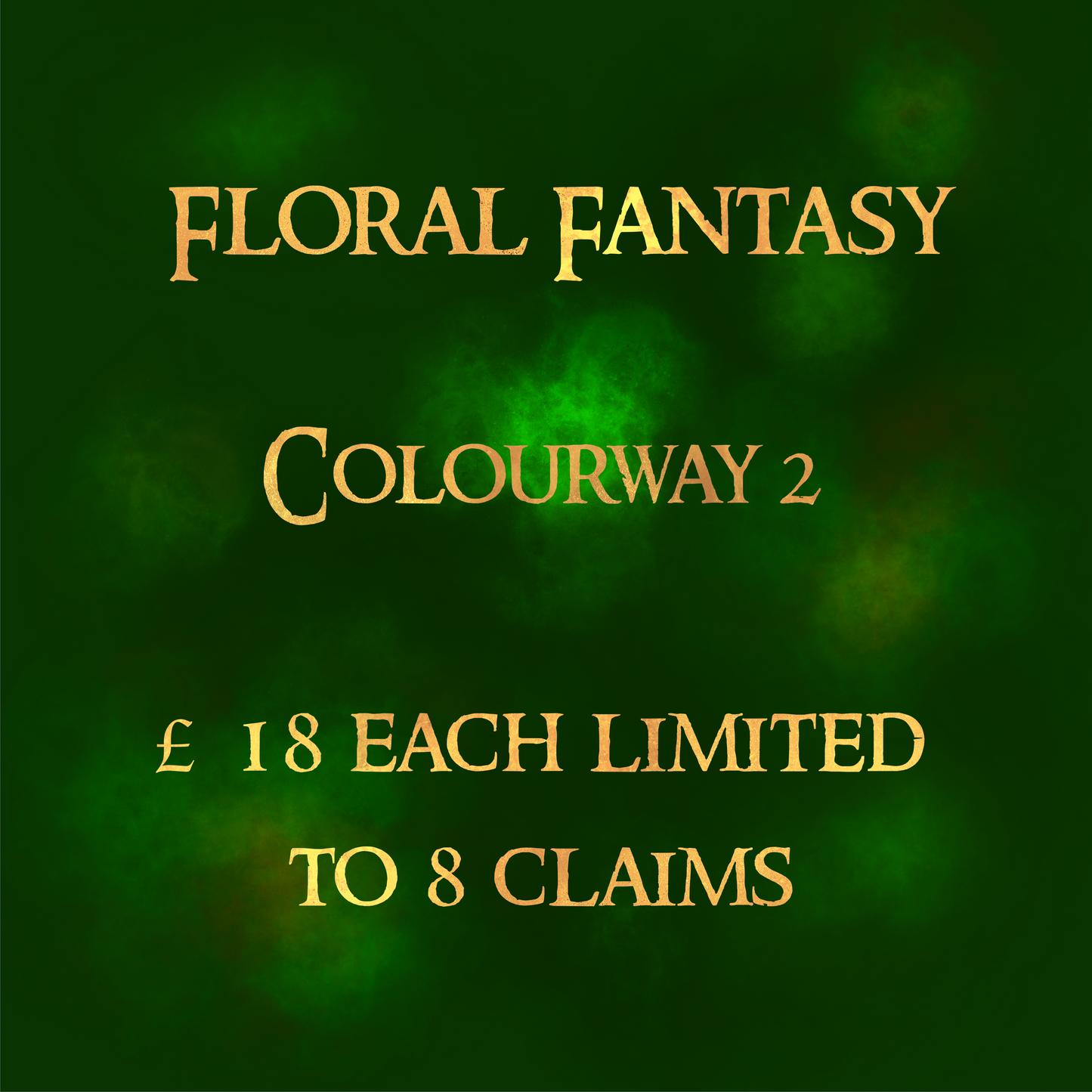 Floral Fantasy Colourway 2