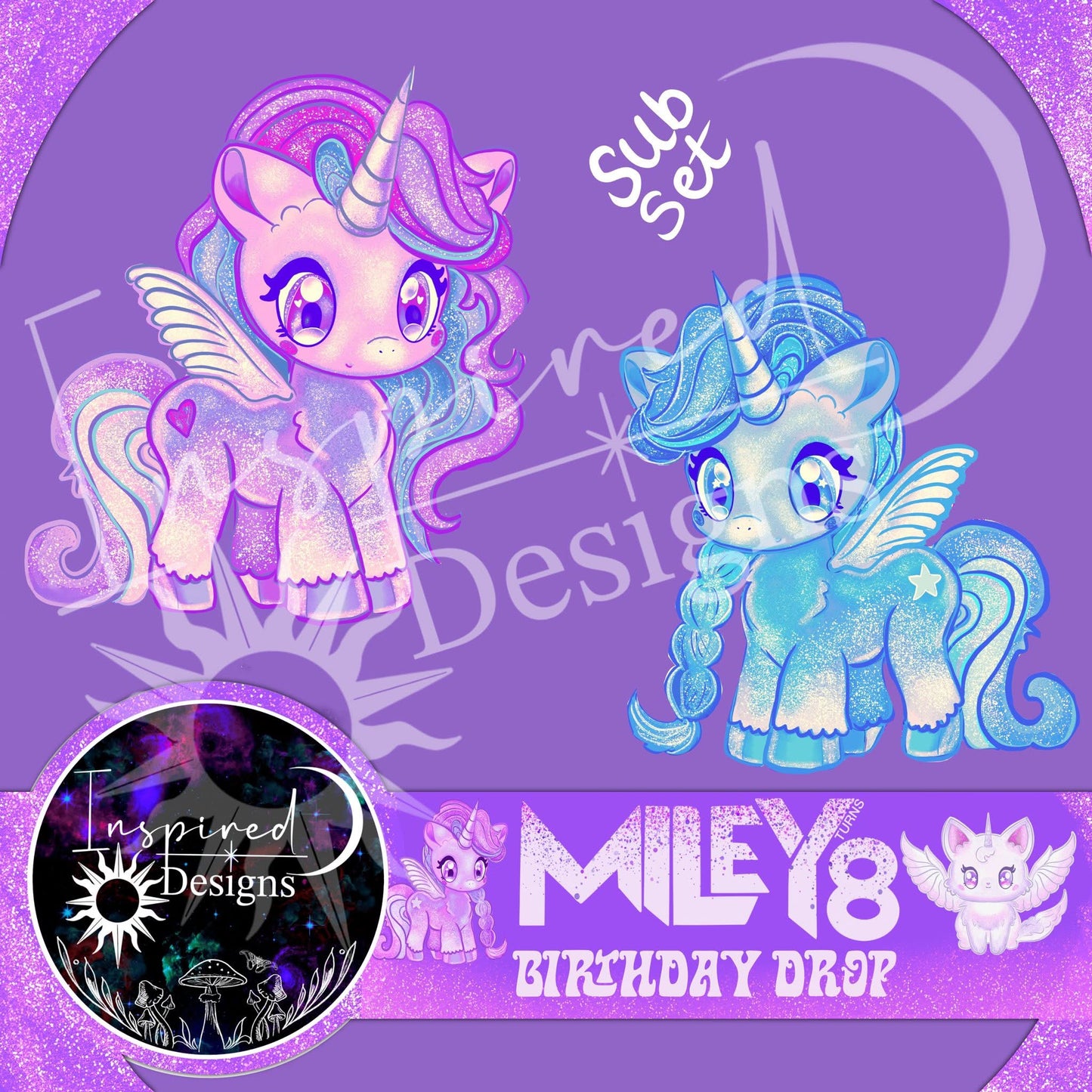 Miley turns 8 Drop