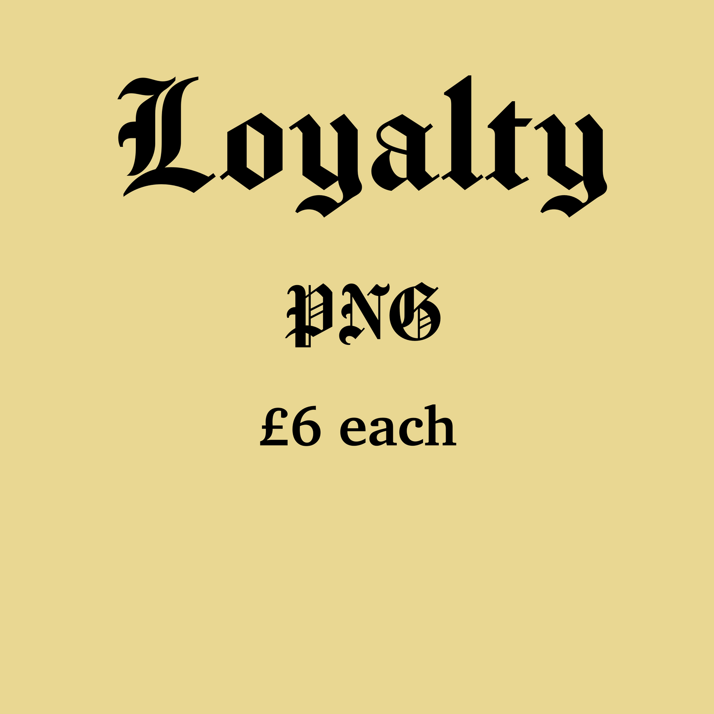 Loyalty PNG