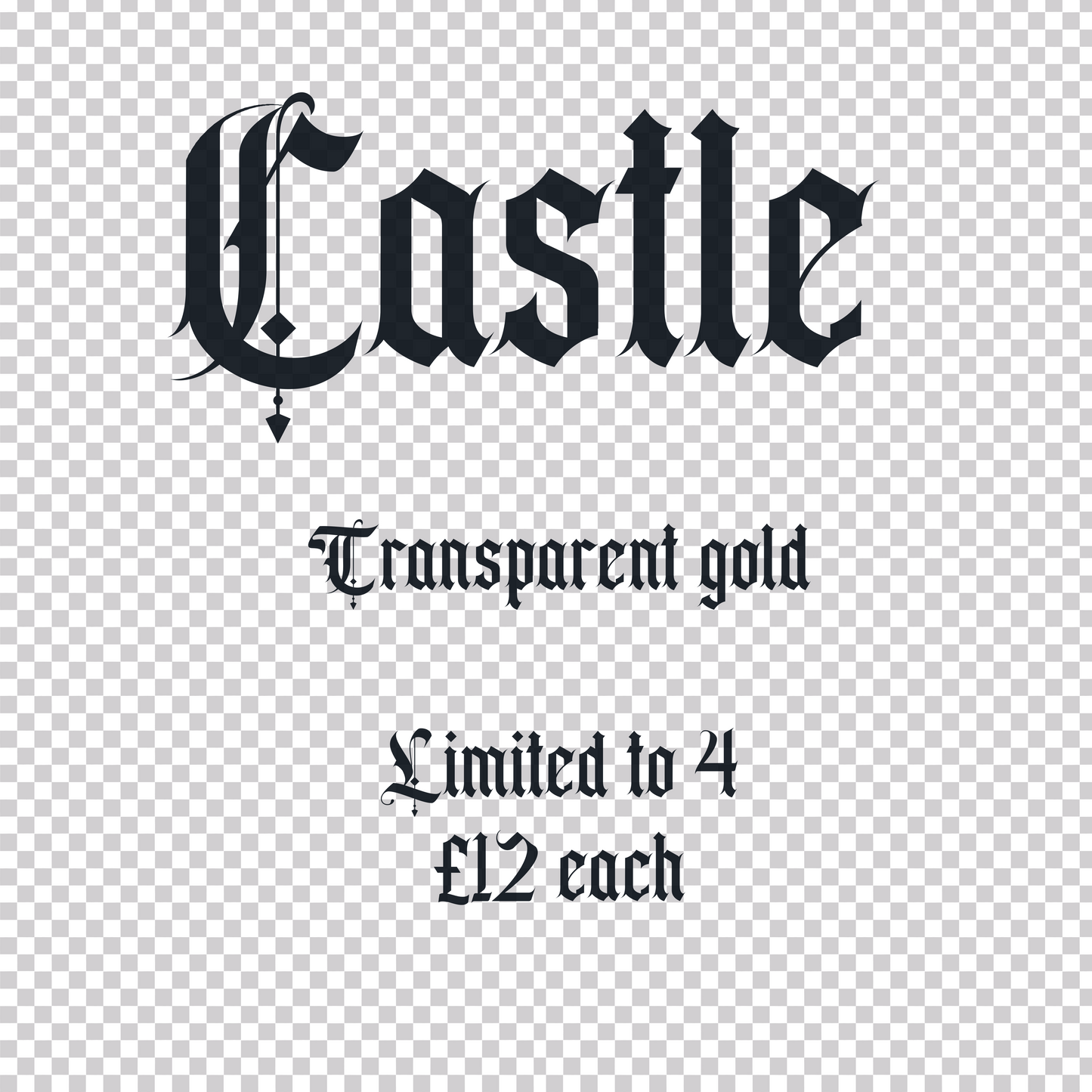 Castle transparent bronze