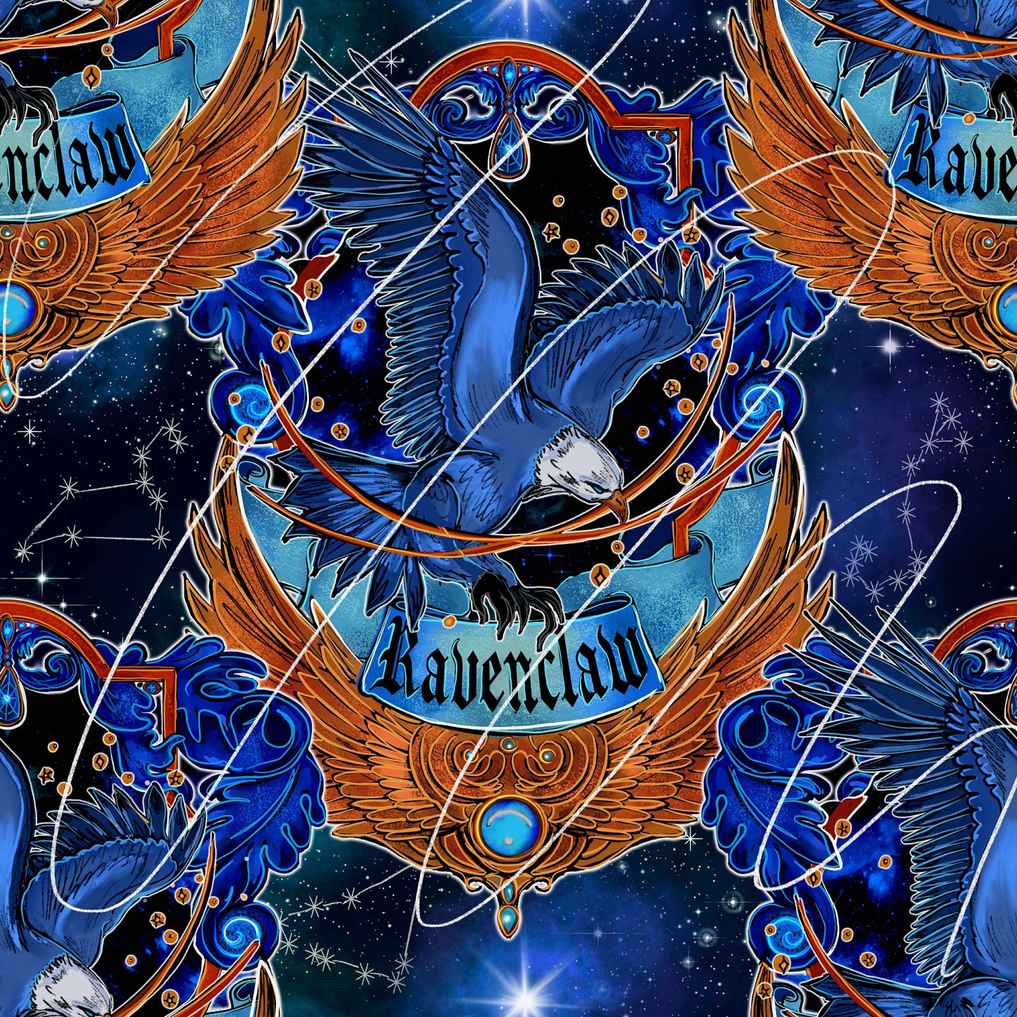 Raven Claw Pride- seamless