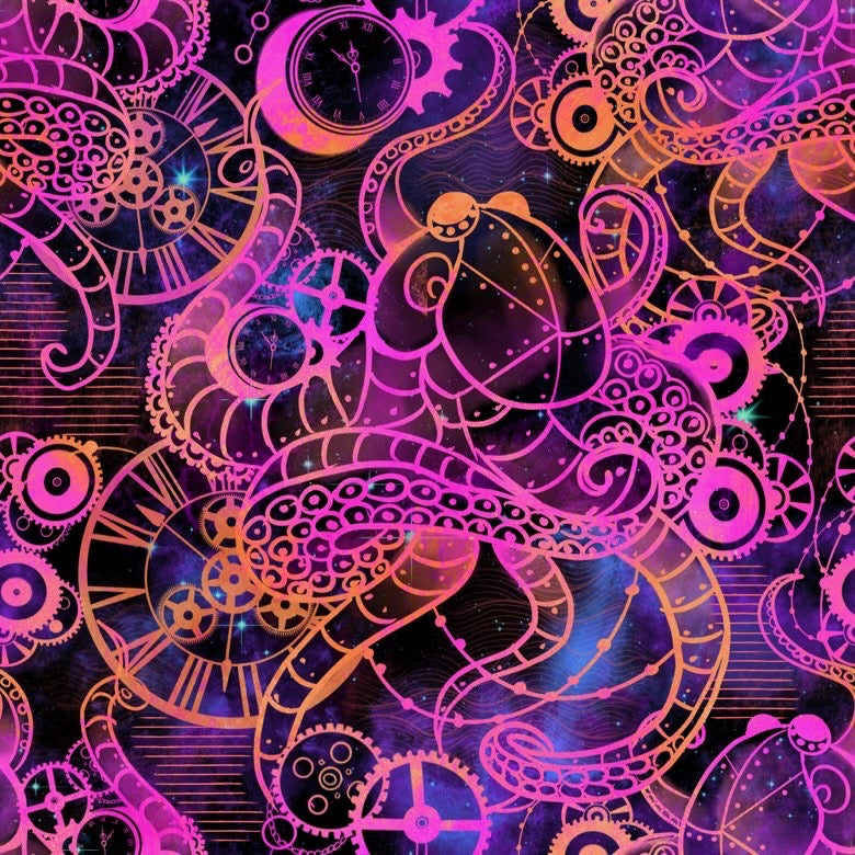 Steampunk Octopus 9