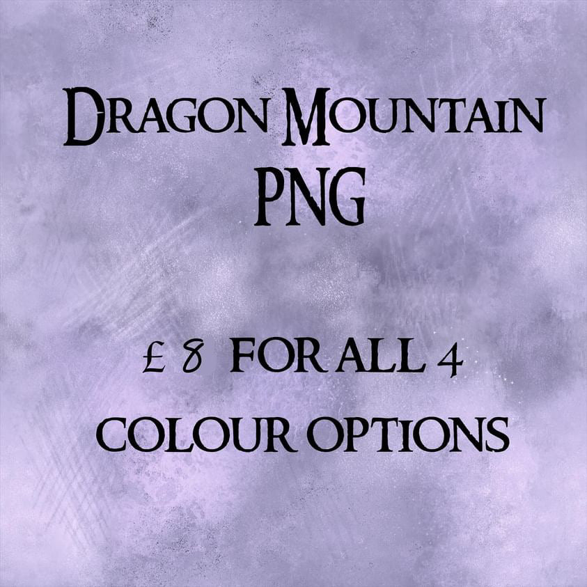 Dragon Mountain PNGs