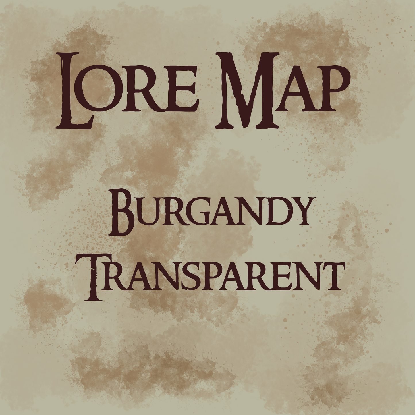 Lore Map Burgundy Transparent