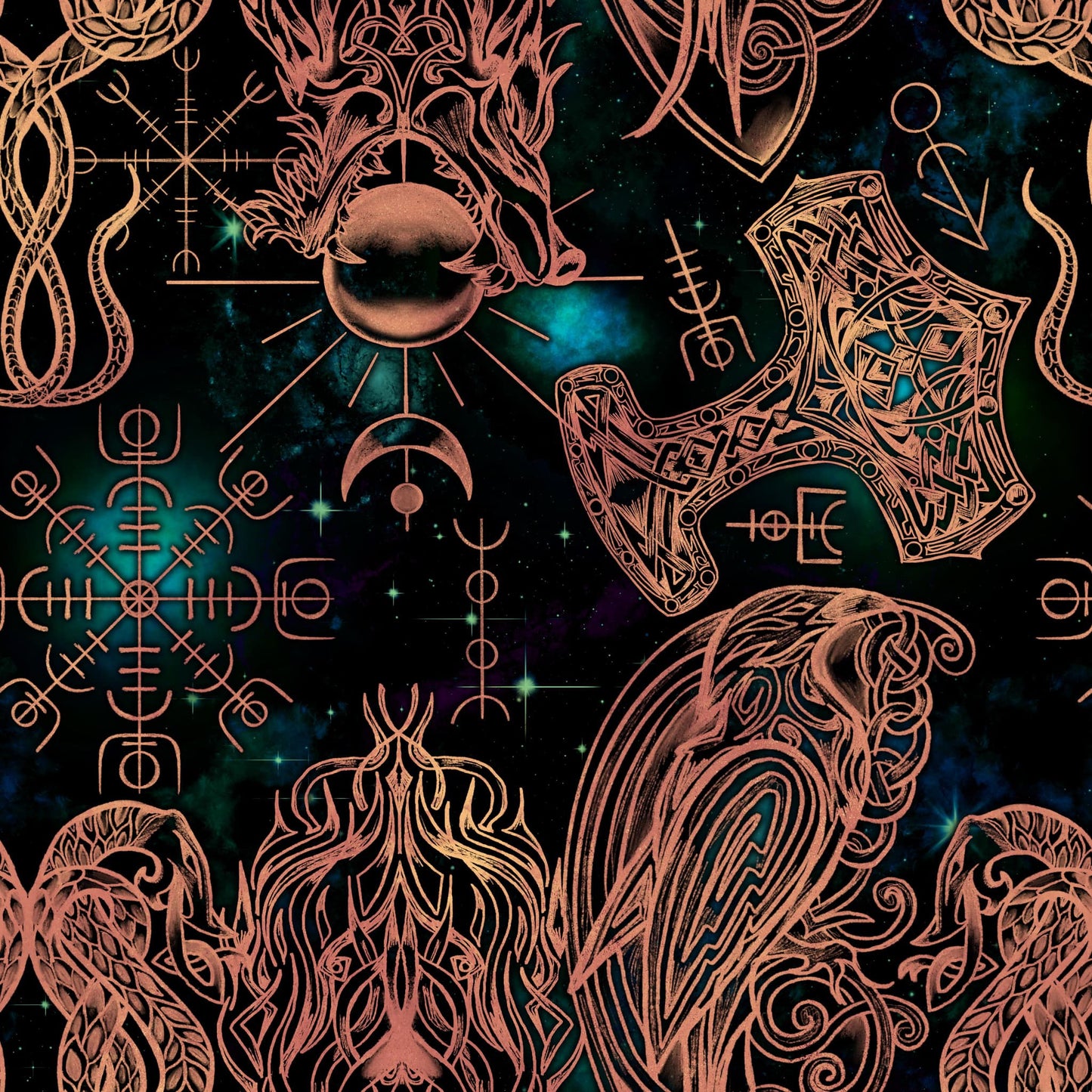 Viking Mix rose gold