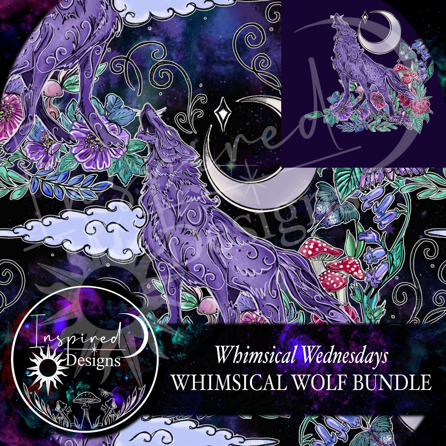 Whimsical Wednesday - Whimsical Wolf