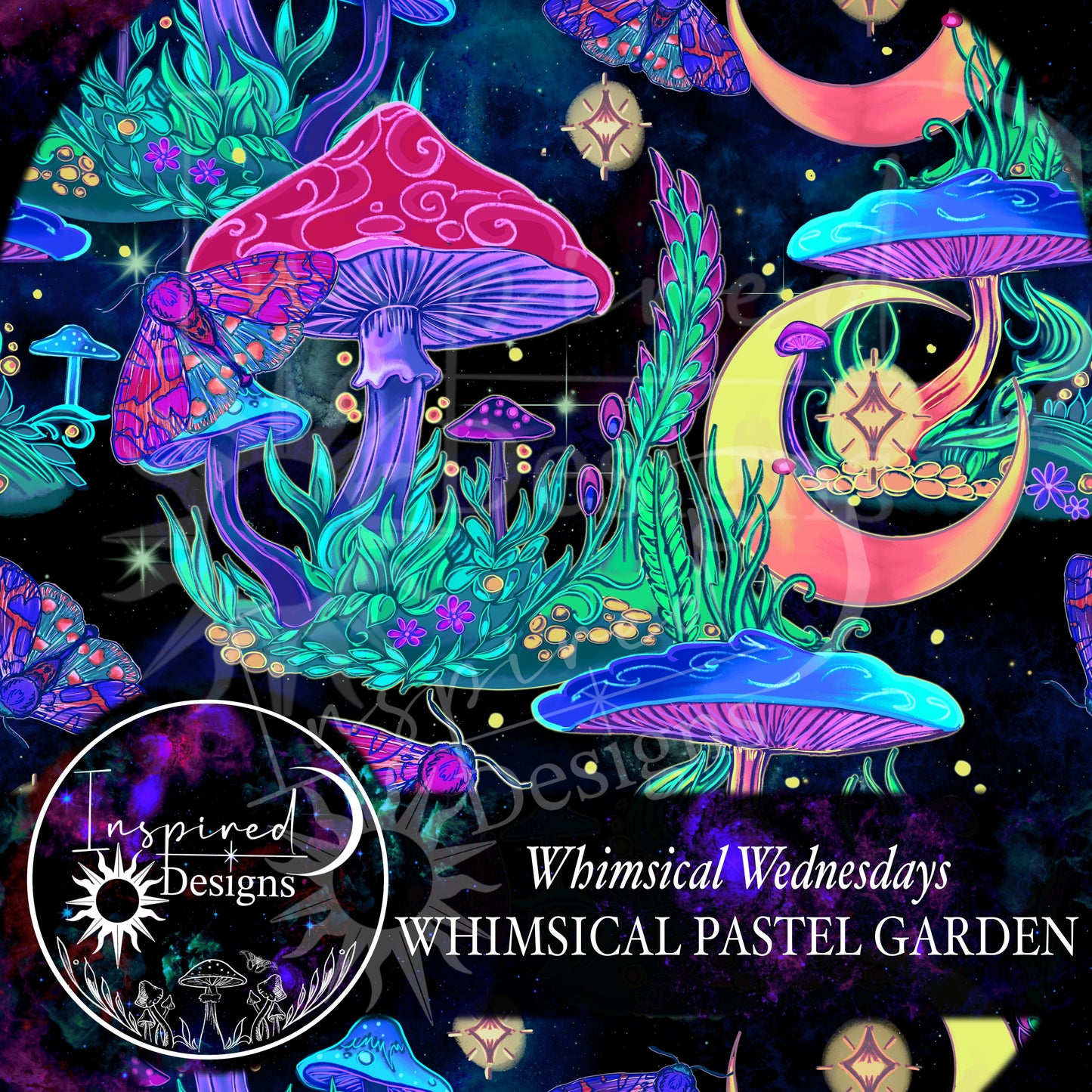 Whimsical Wednesday - Pastel Garden