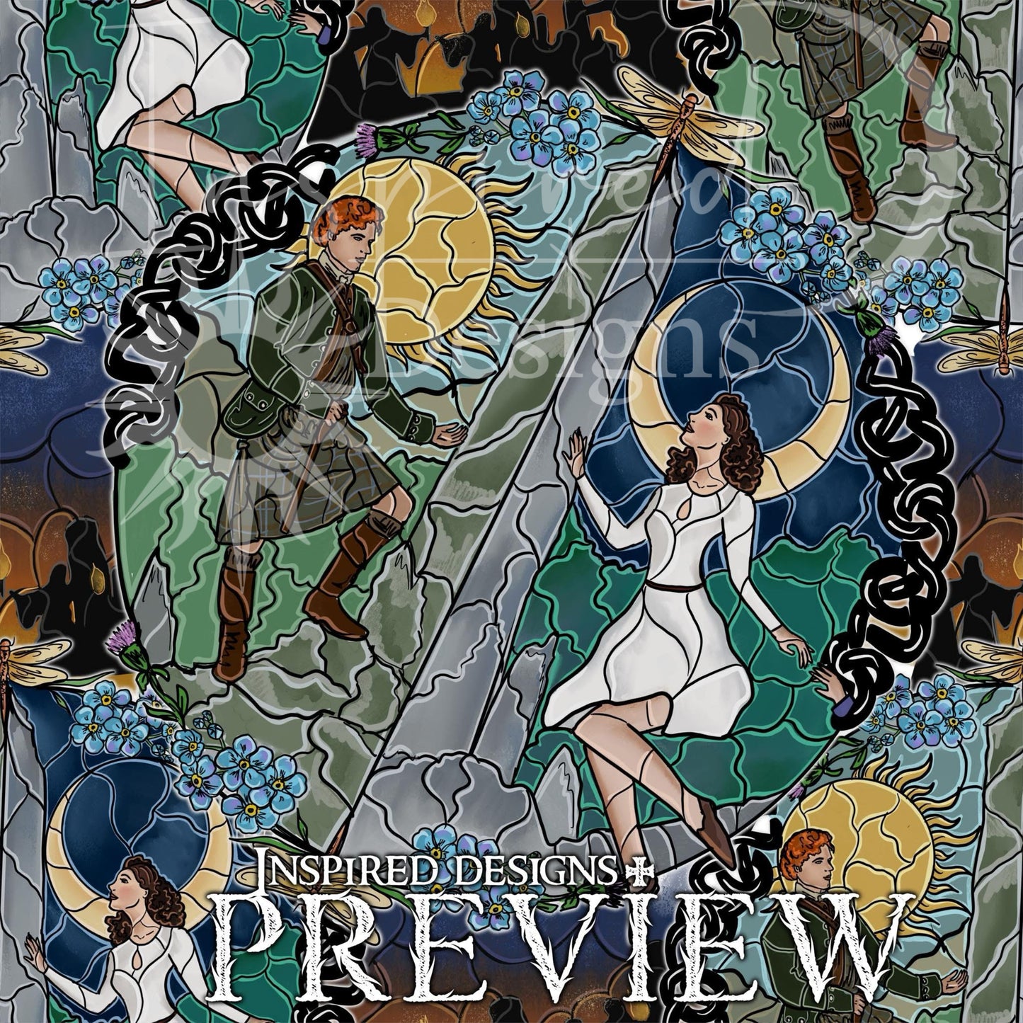 Scottish Adventure - Stainglass