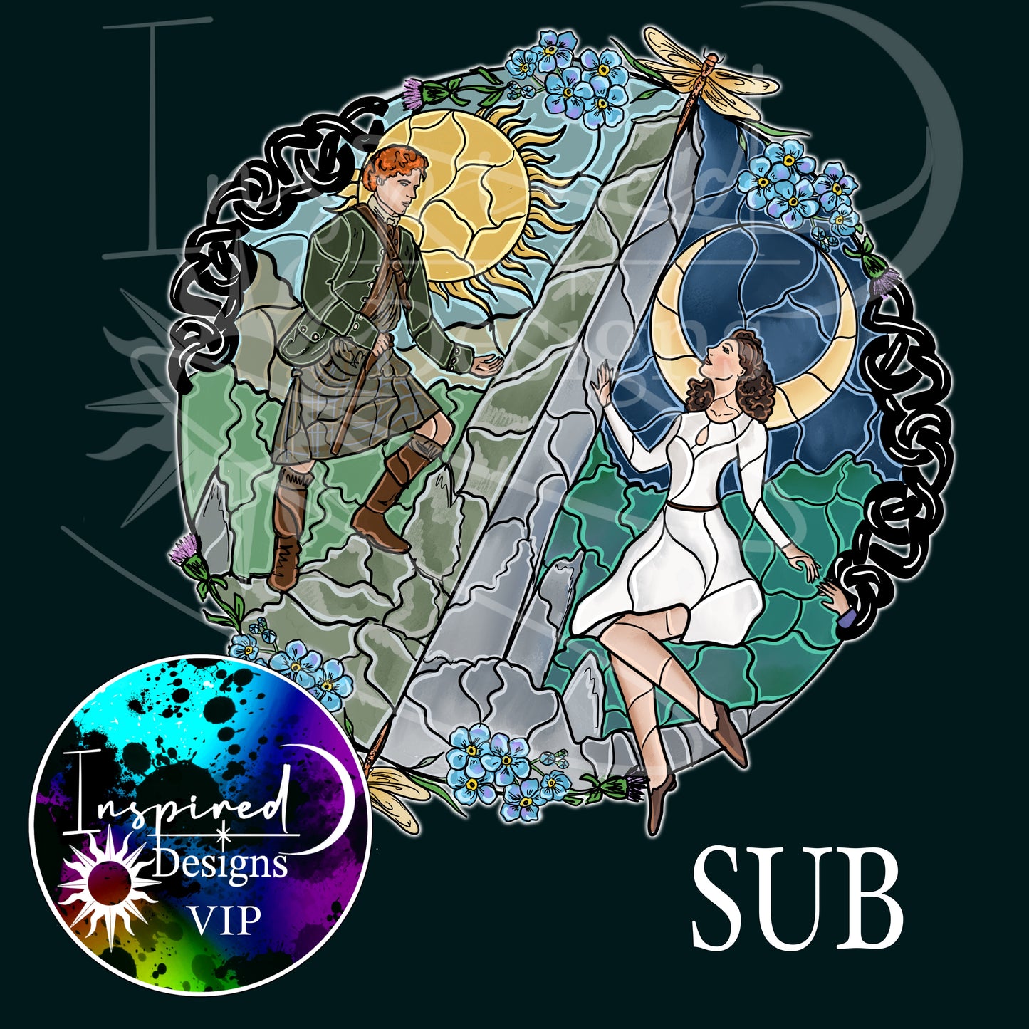 Scottish Adventure - Stainglass