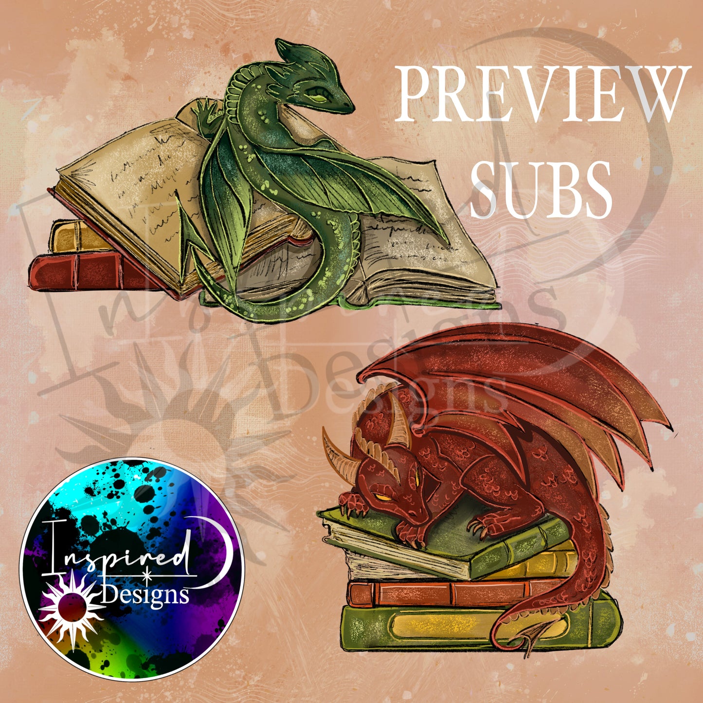 Mythology - Book Dragons & Gothic Dragons