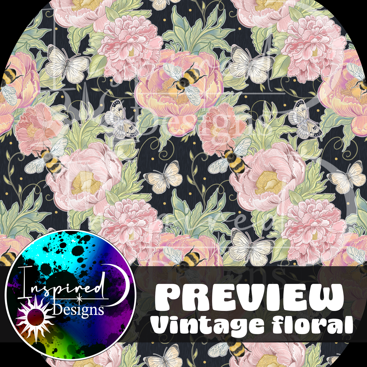 Moxie Retro - Vintage Floral