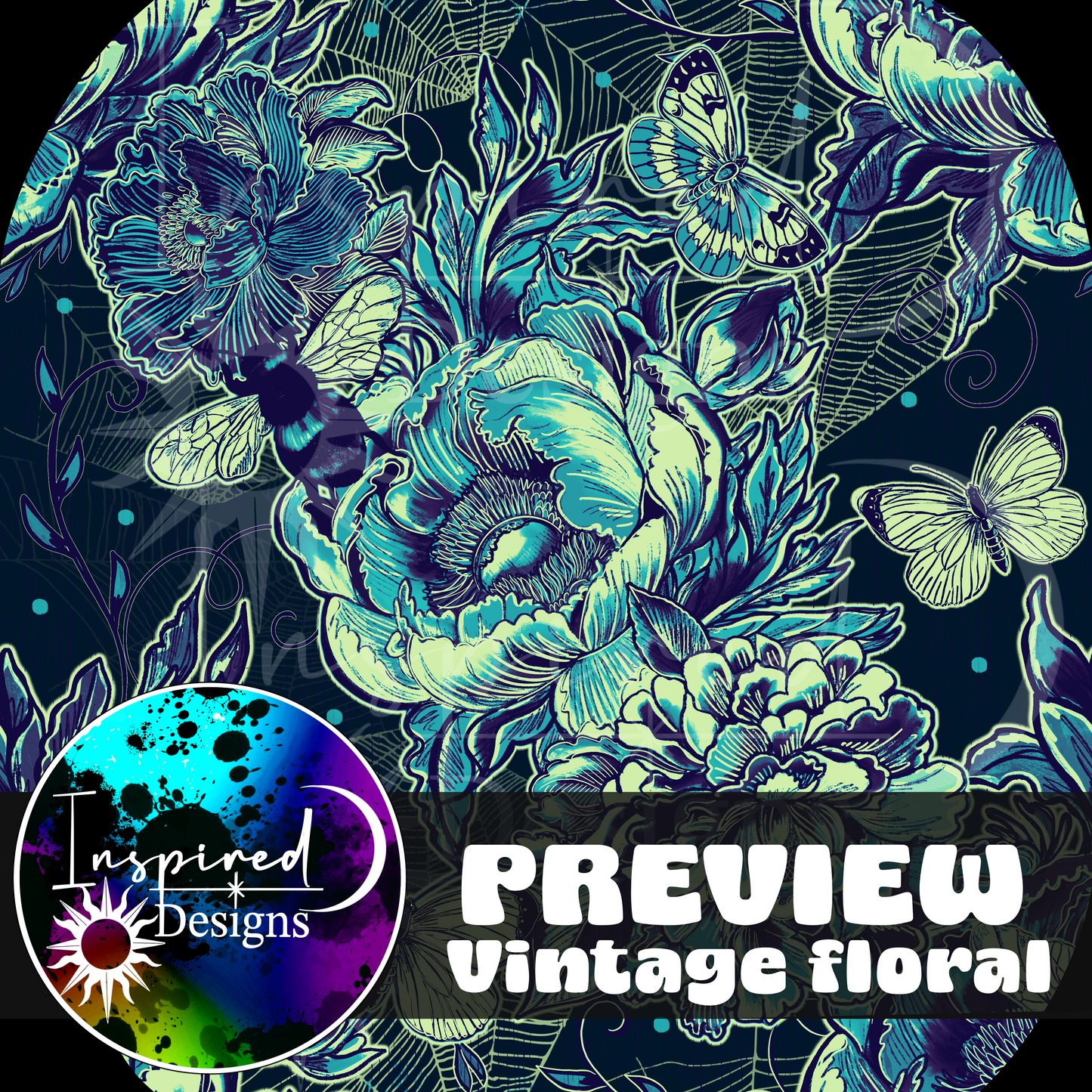 Moxie Retro - Vintage Floral