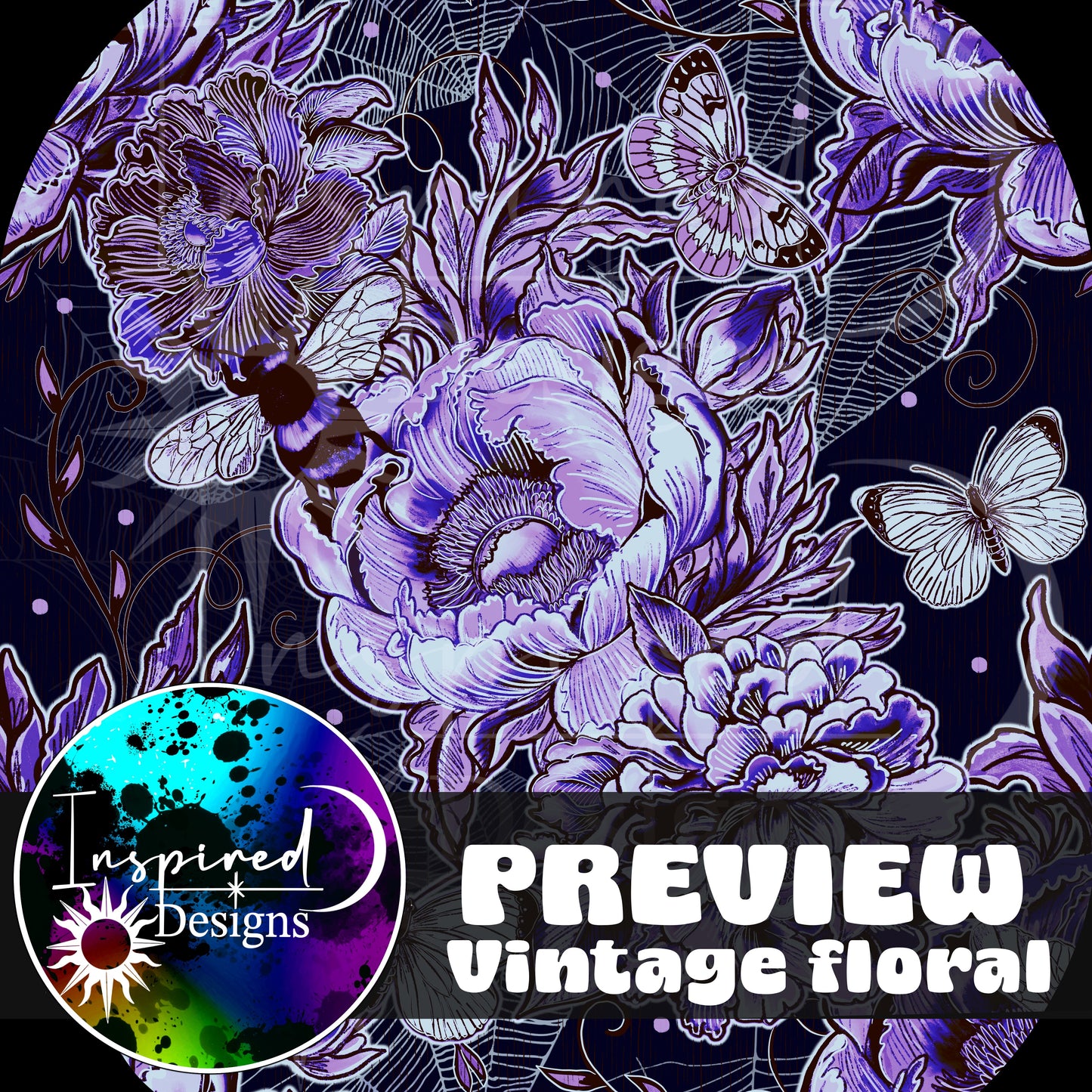 Moxie Retro - Vintage Floral