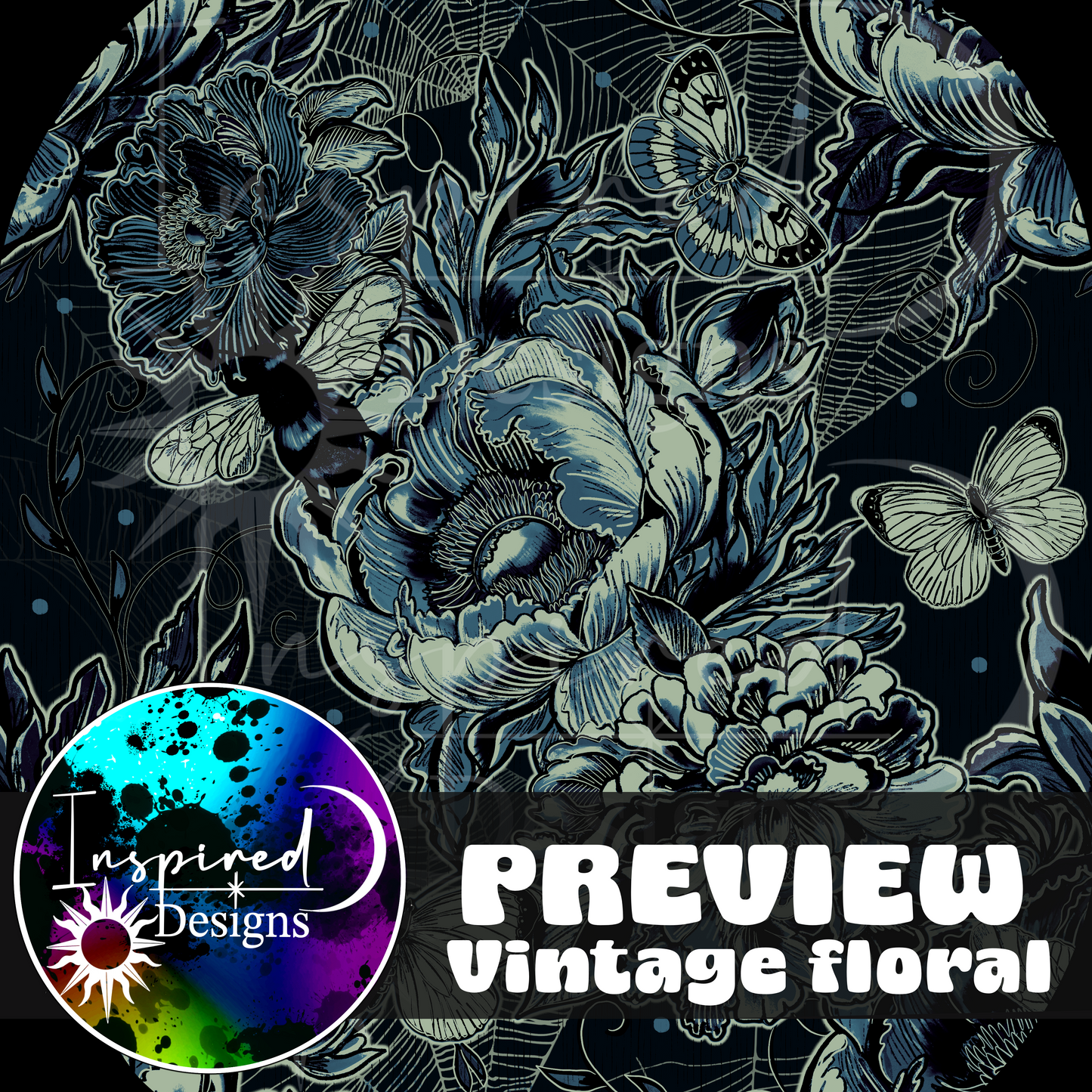 Moxie Retro - Vintage Floral