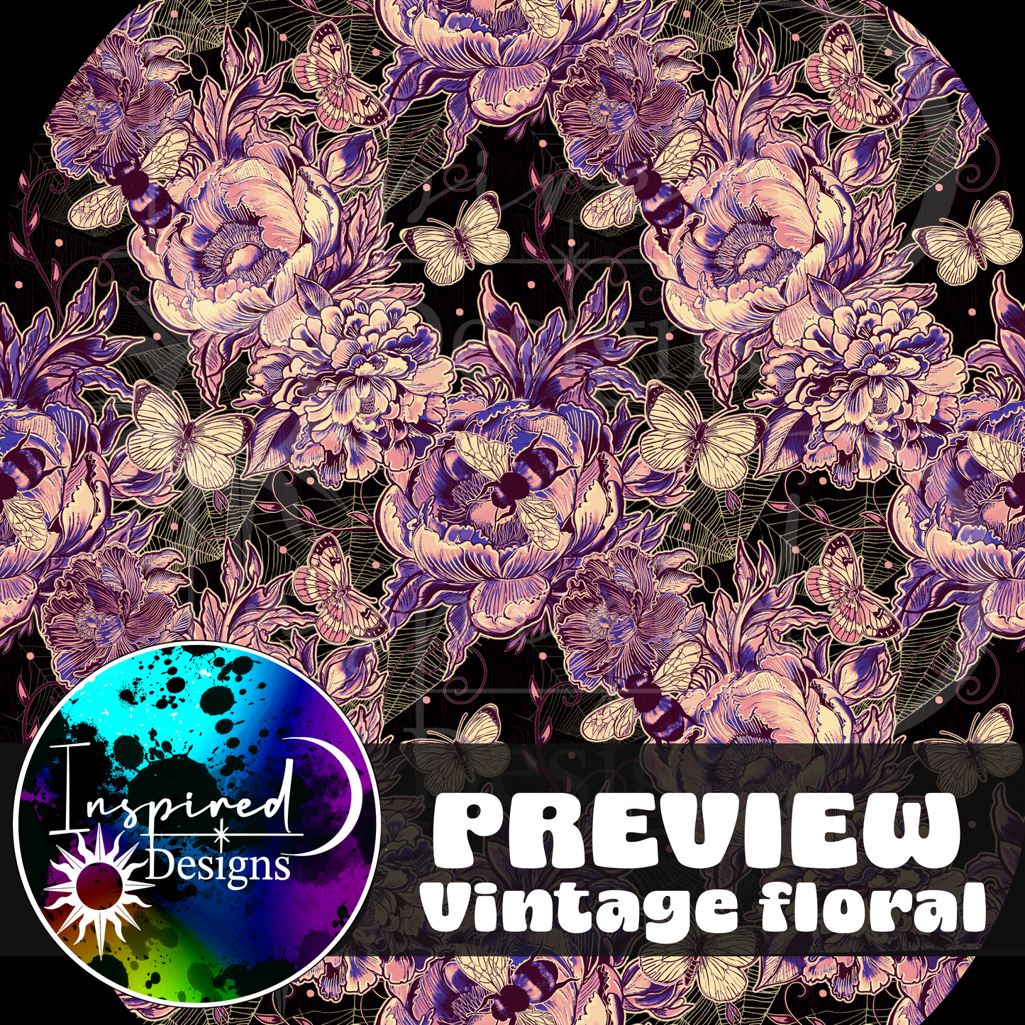 Moxie Retro - Vintage Floral