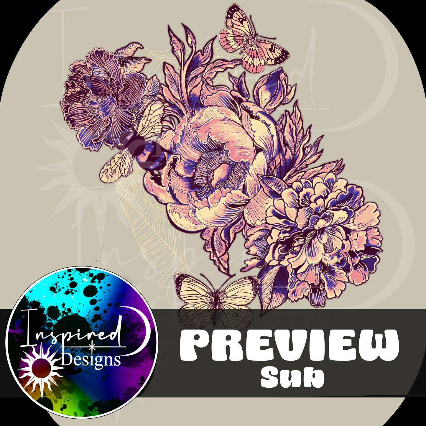 Moxie Retro - Vintage Floral