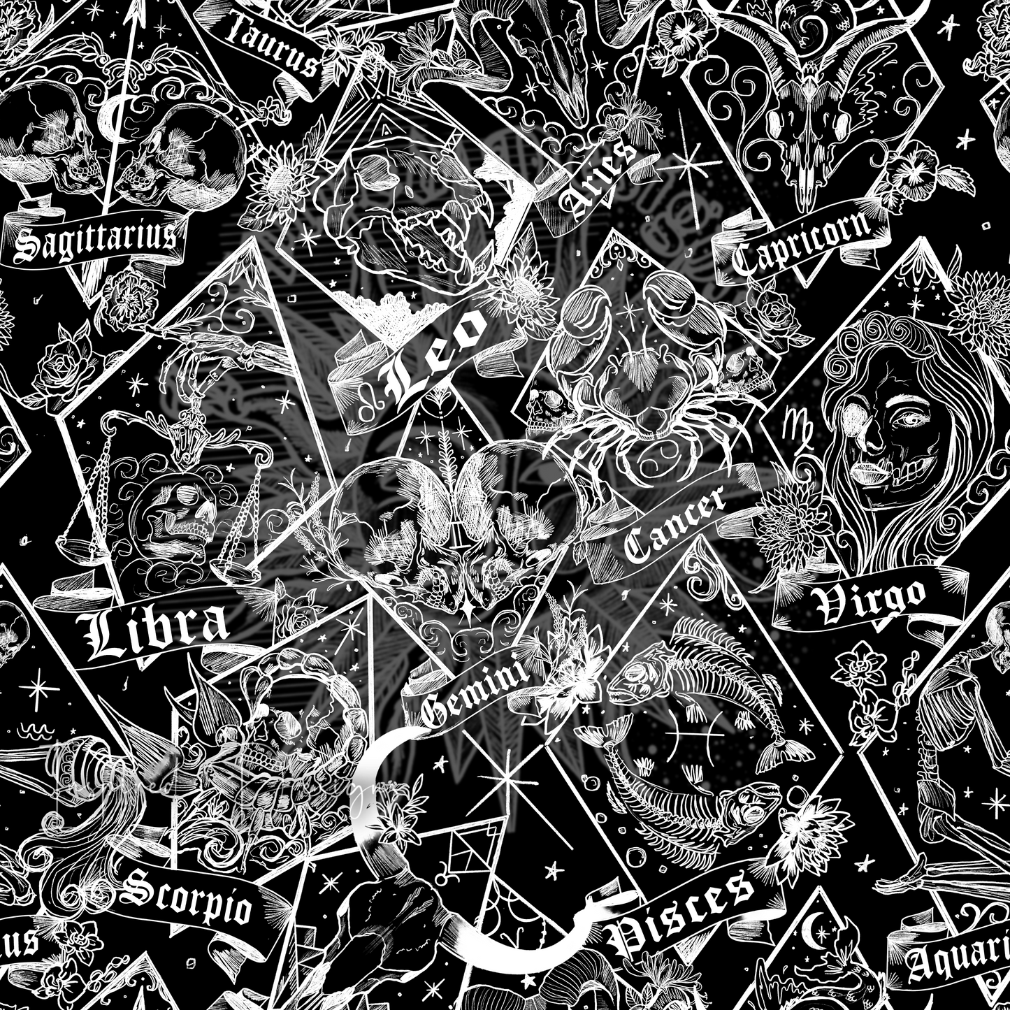 Alternative Zodiac B&W