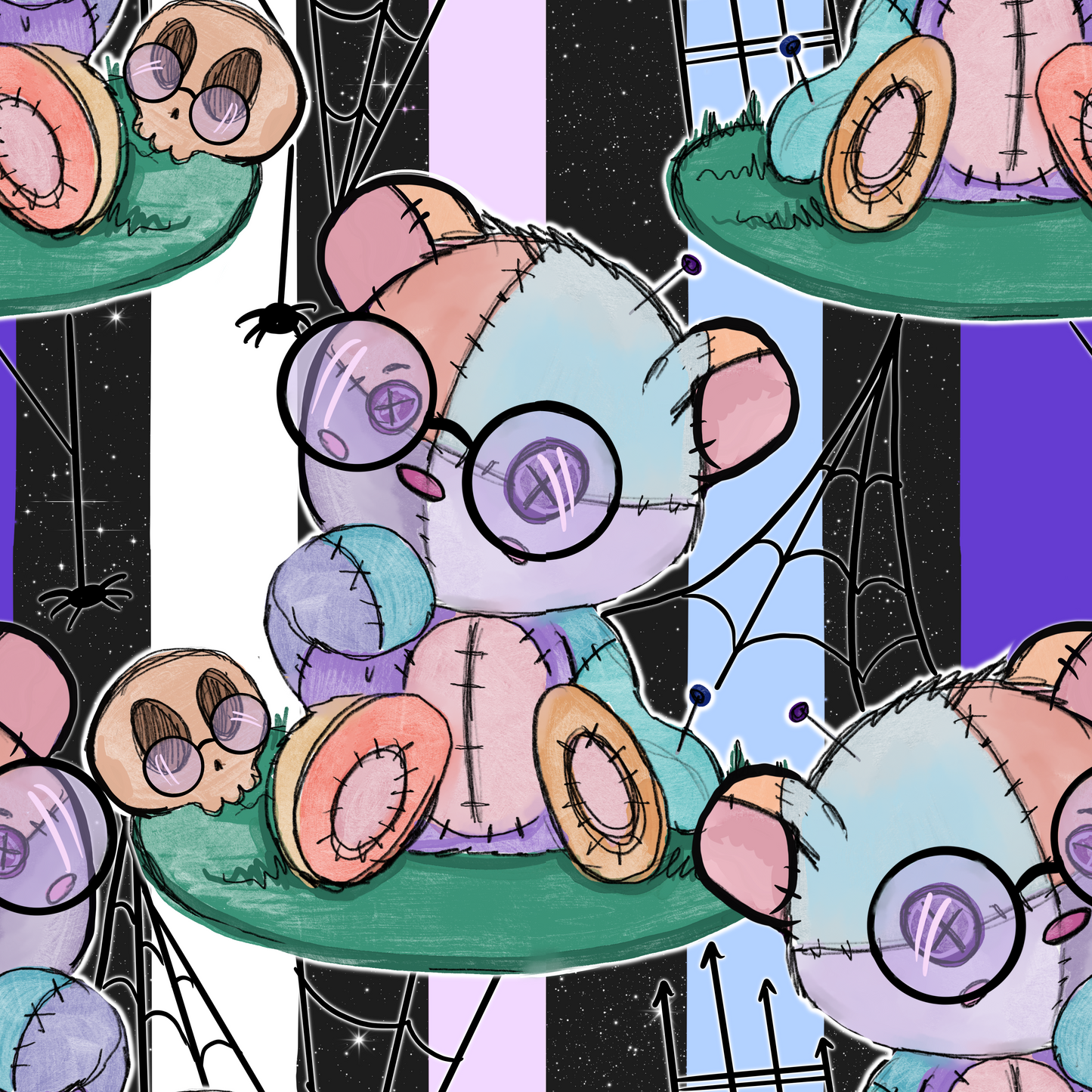 Glasses Ted Voodoo- Stripes