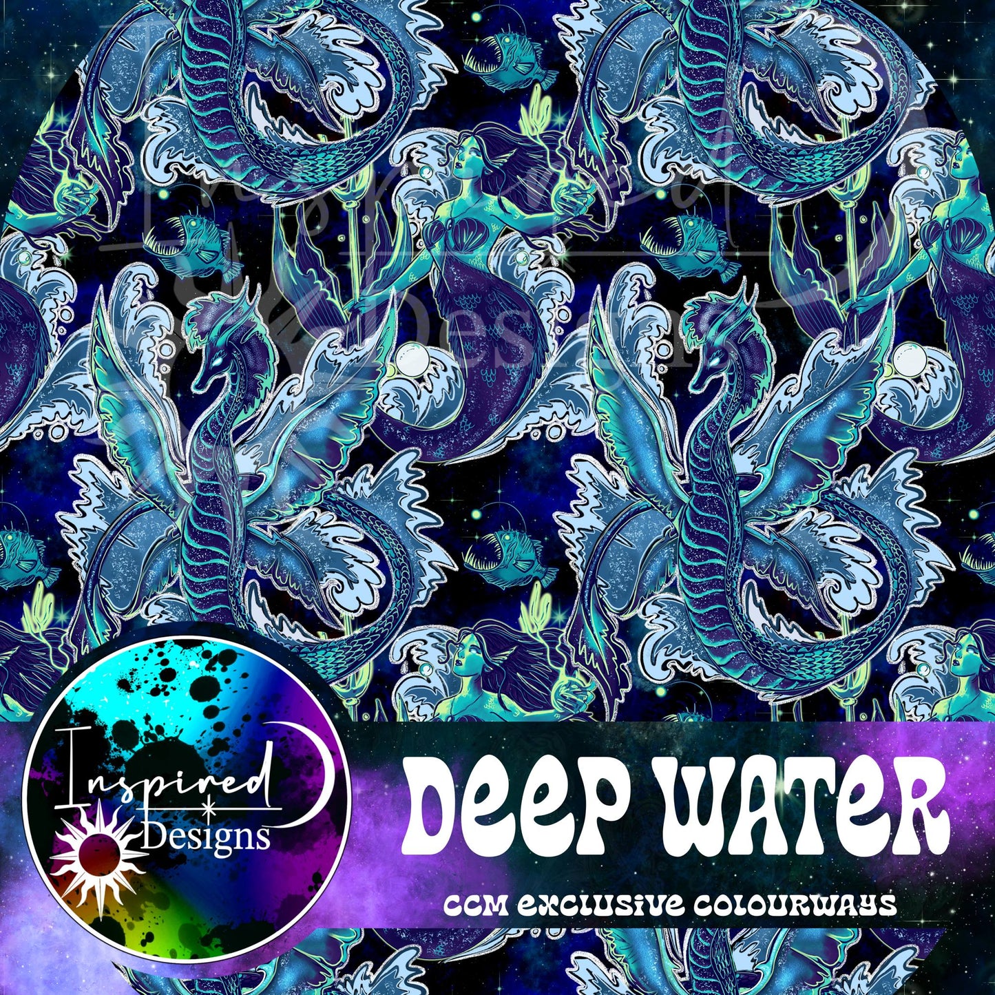 DEEP WATER BLUE