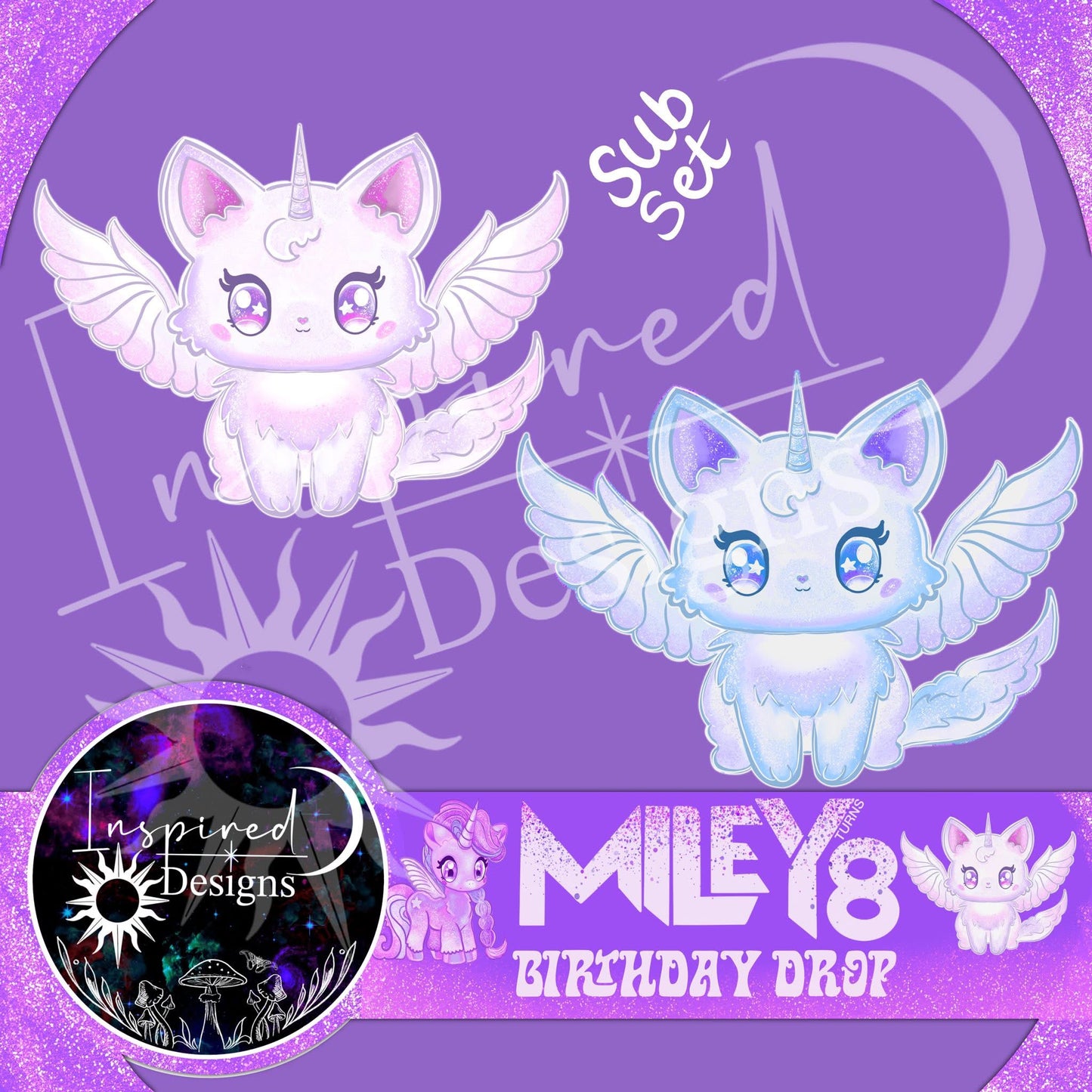 Miley turns 8 Drop