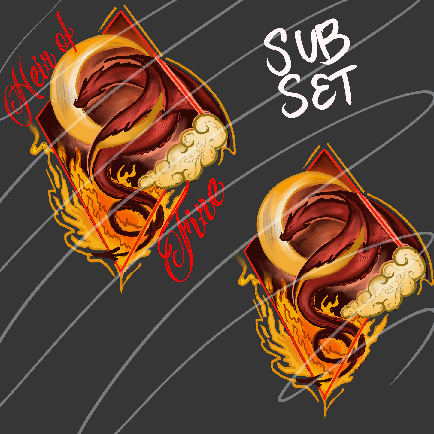 TOG-Heir of Fire & Queen of shadow